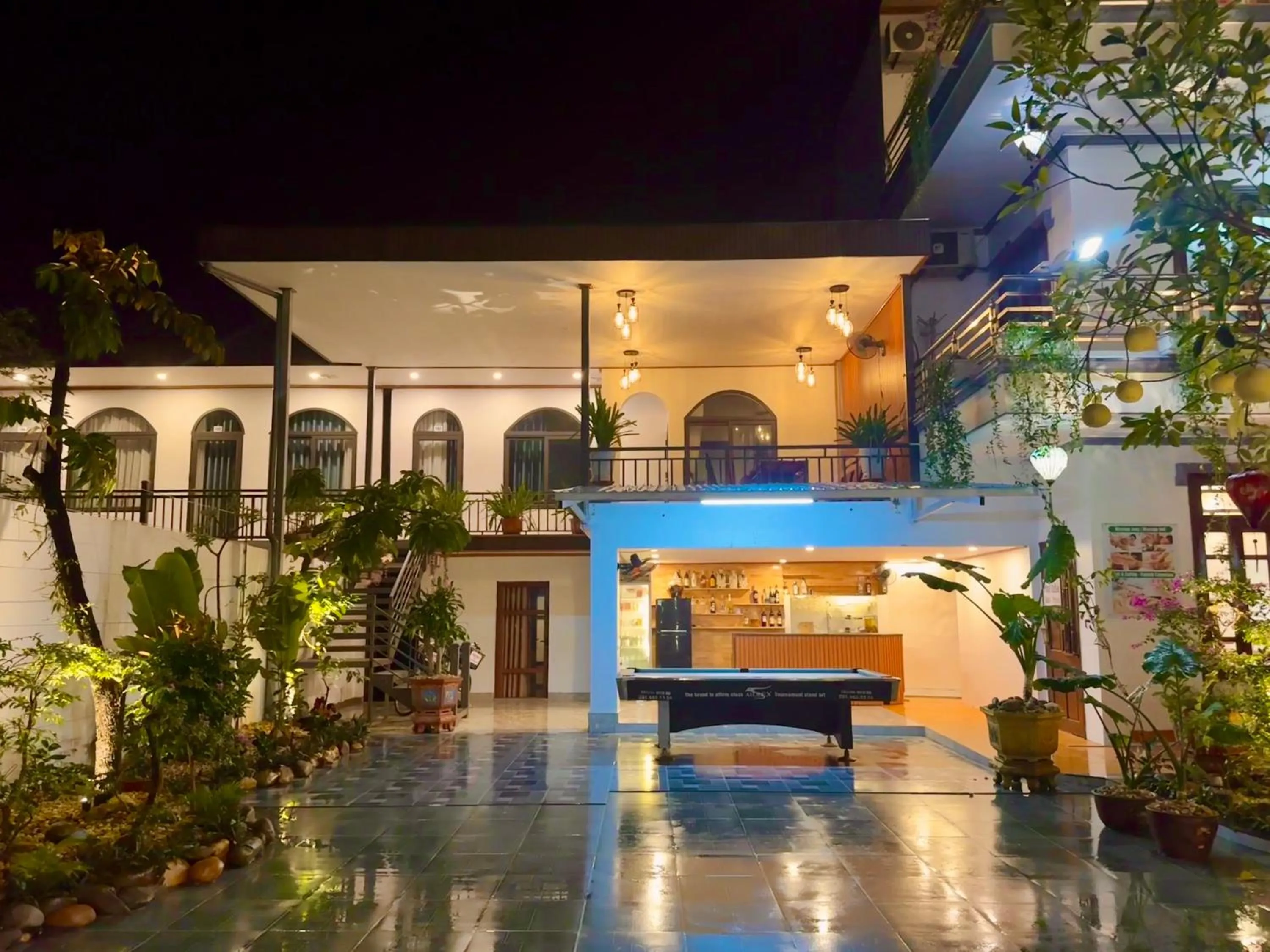 Patio in Tuan Ngoc Hotel