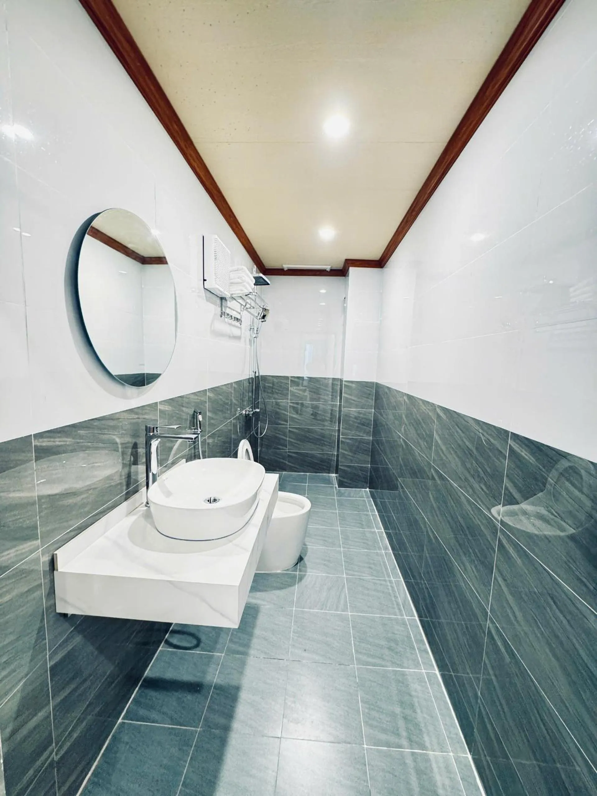 Toilet in Tuan Ngoc Hotel