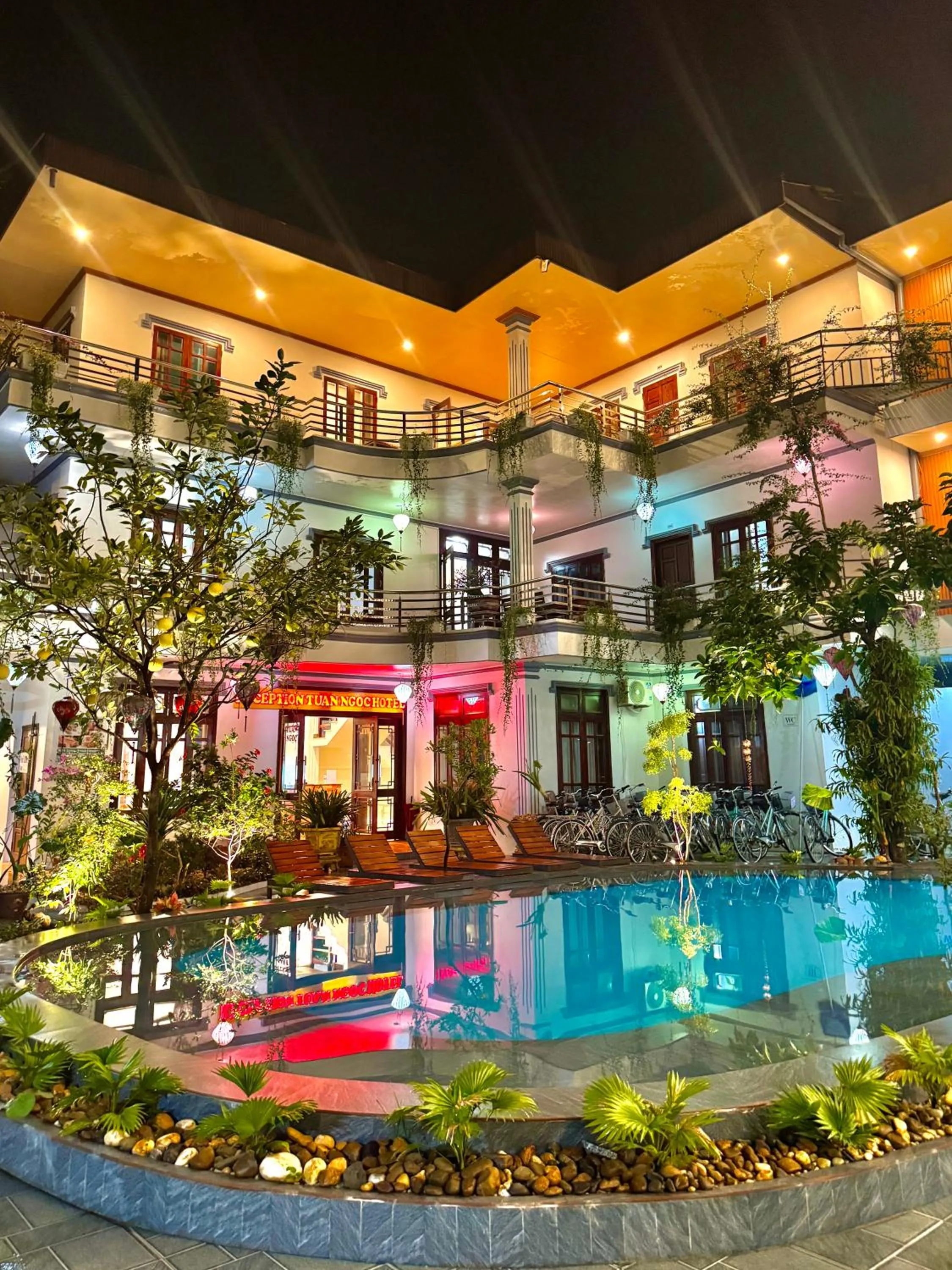 Property building in Tuan Ngoc Hotel