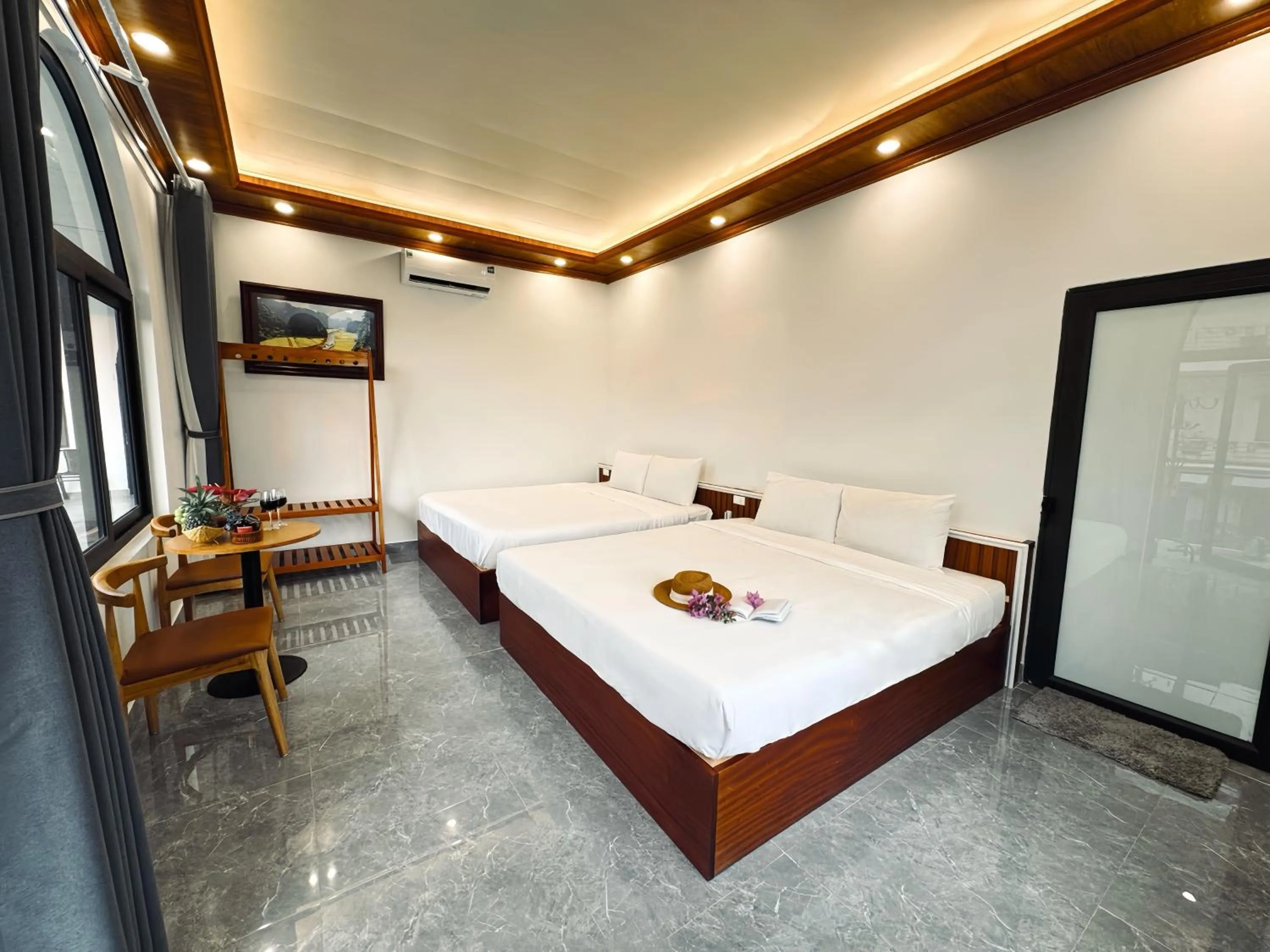 Bed in Tuan Ngoc Hotel