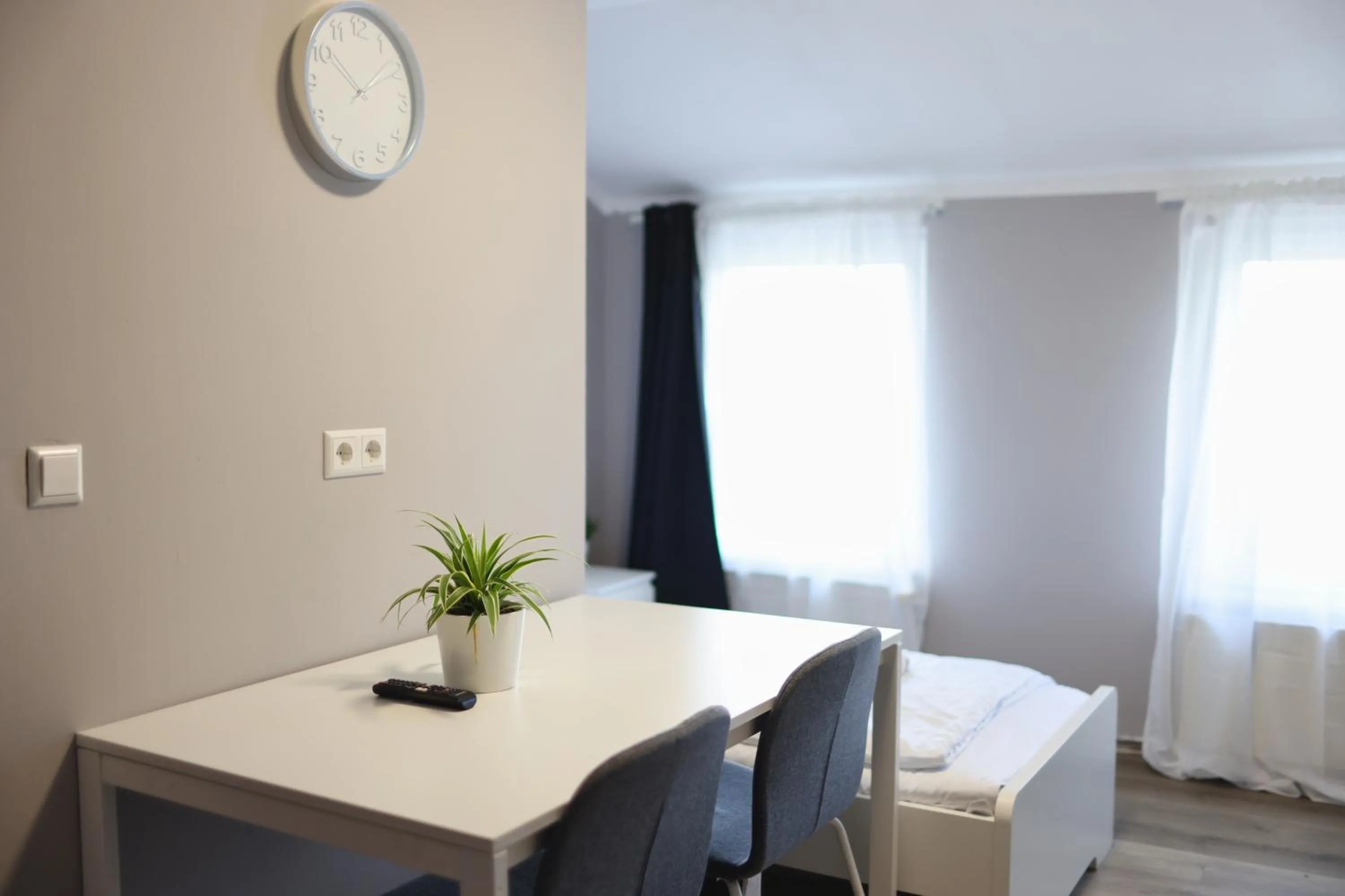 Bed in Mythos Hotel Oranienburg