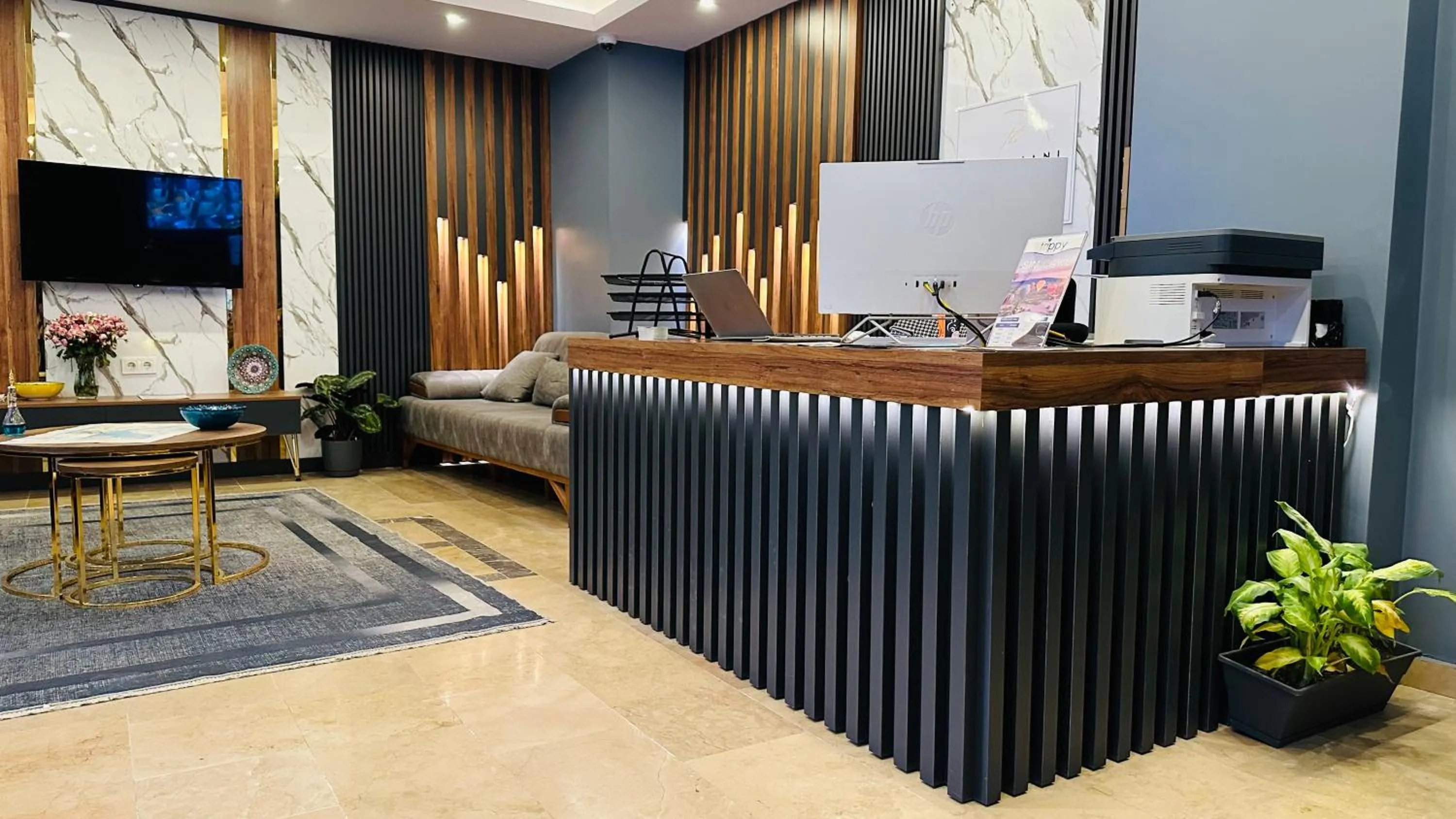 Lobby or reception in Meridiani Taksim Hotel