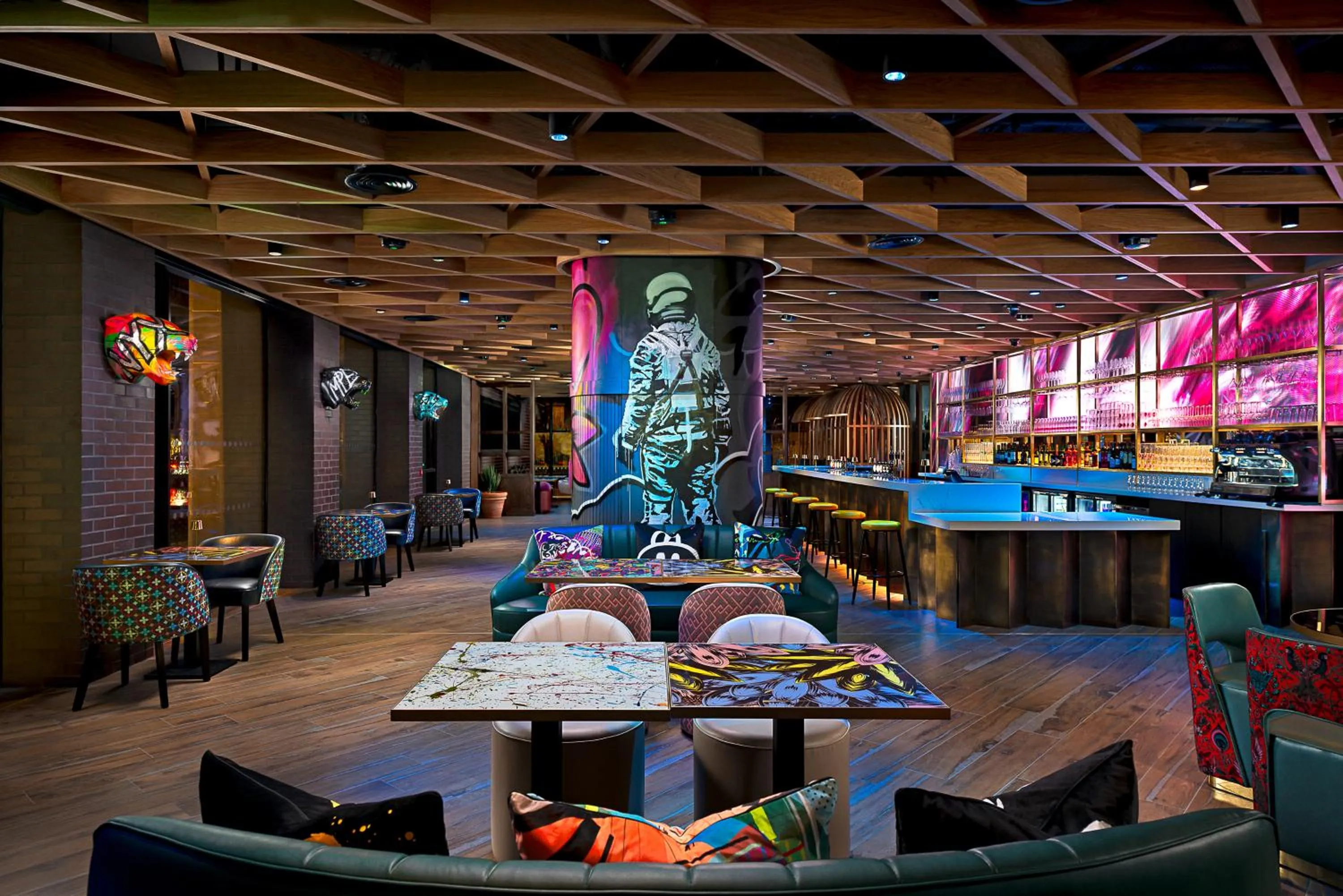 Restaurant/places to eat in NYX Hotel Dublin Portobello