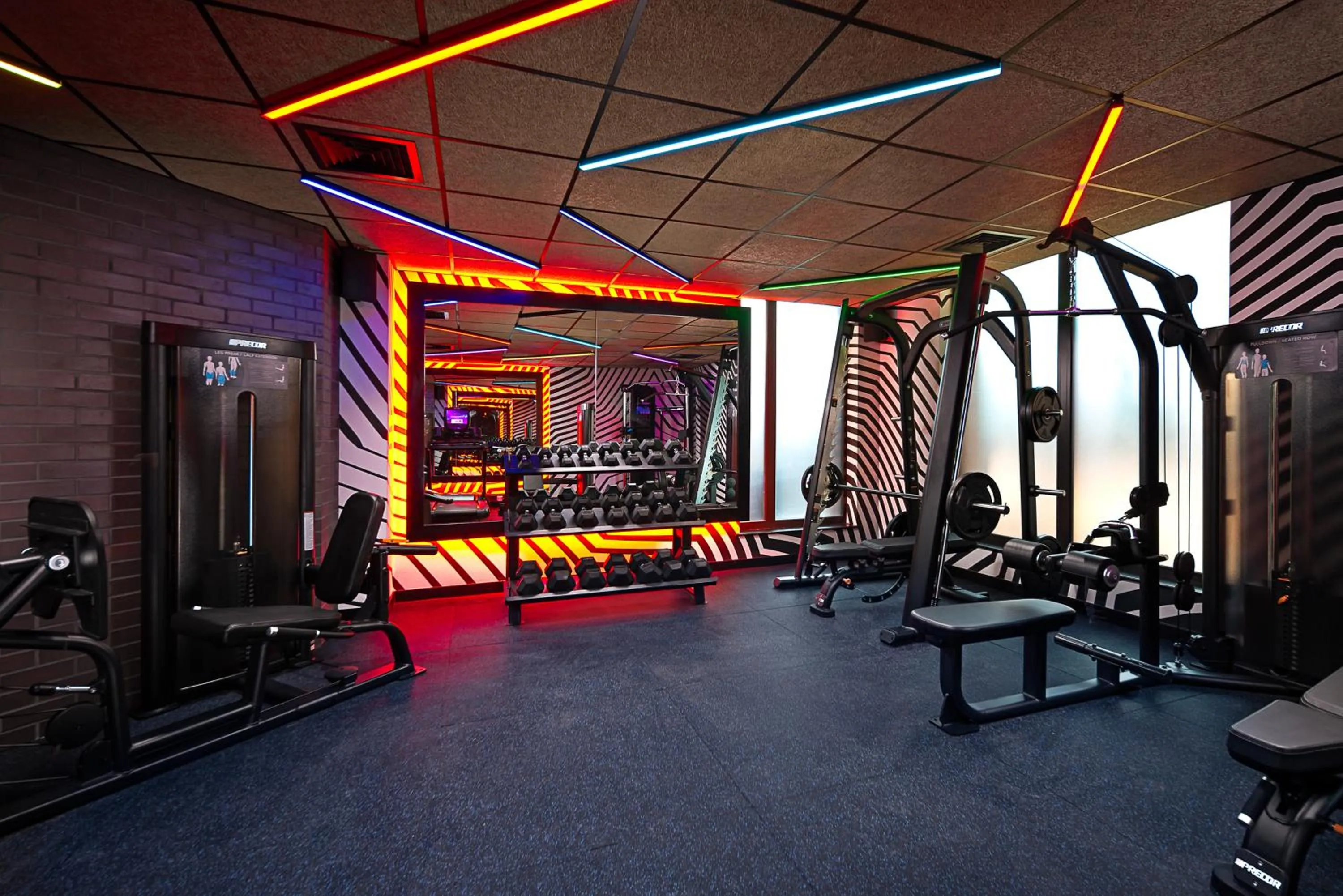 Fitness centre/facilities in NYX Hotel Dublin Portobello