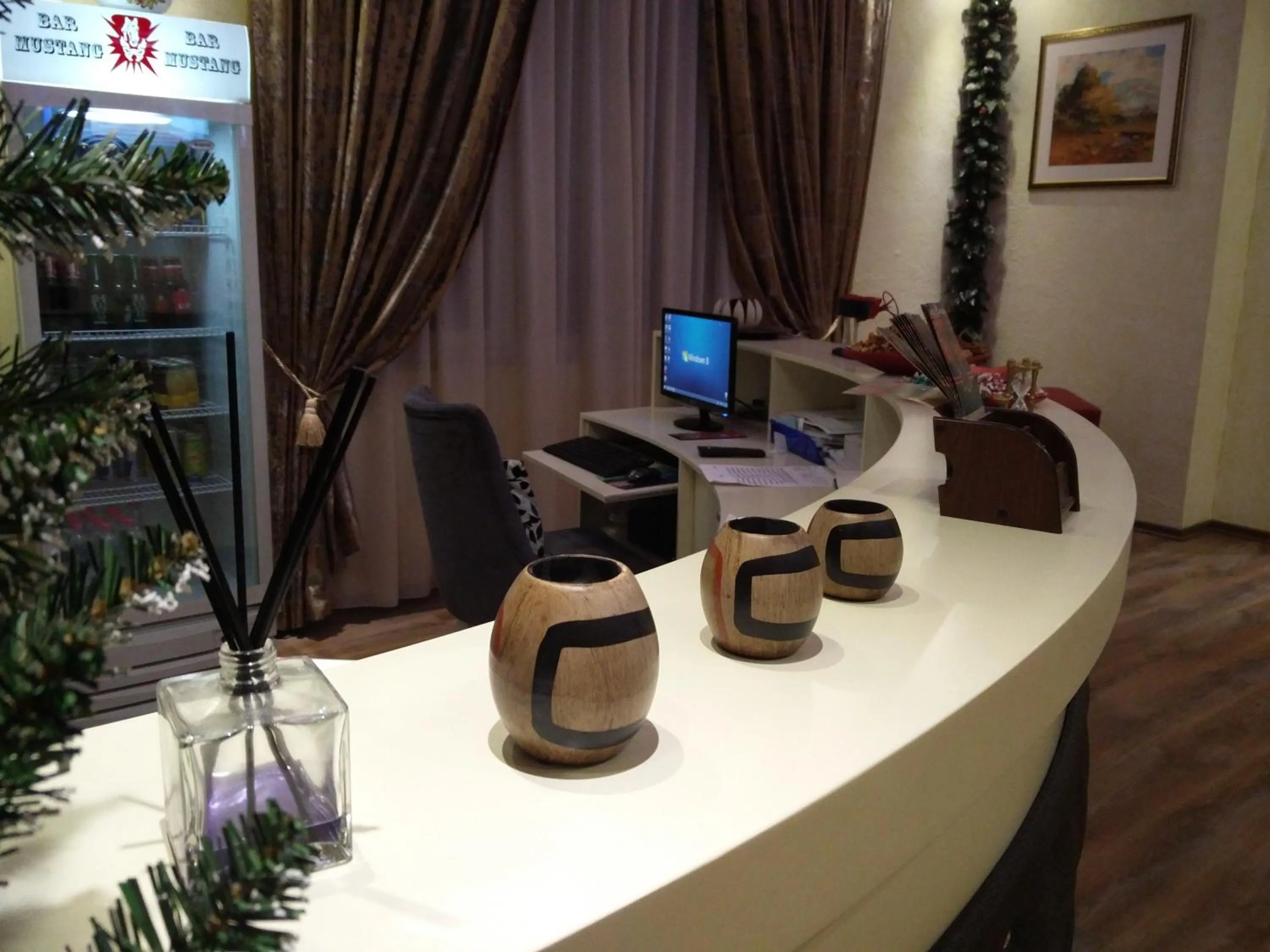 Lobby or reception in Hotel Mustang