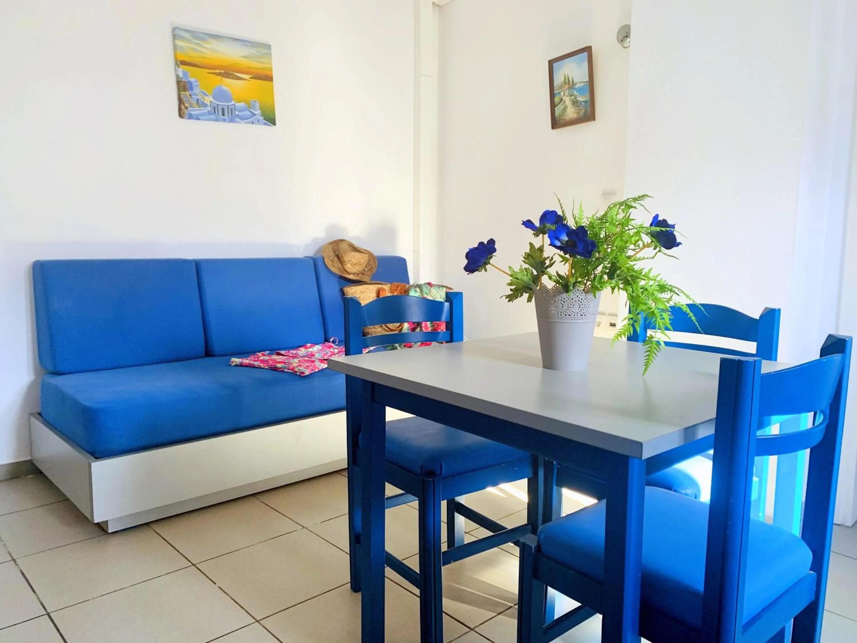 Living room in Kassavetis Center - Hotel Studios & Apartments