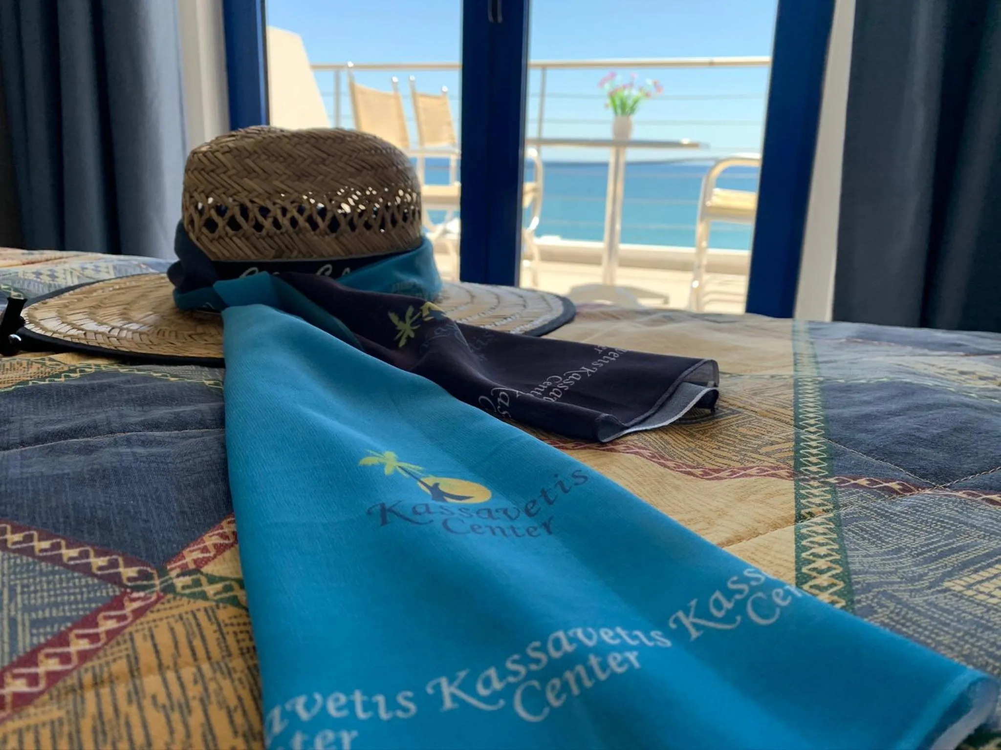 Sea view in Kassavetis Center - Hotel Studios & Apartments