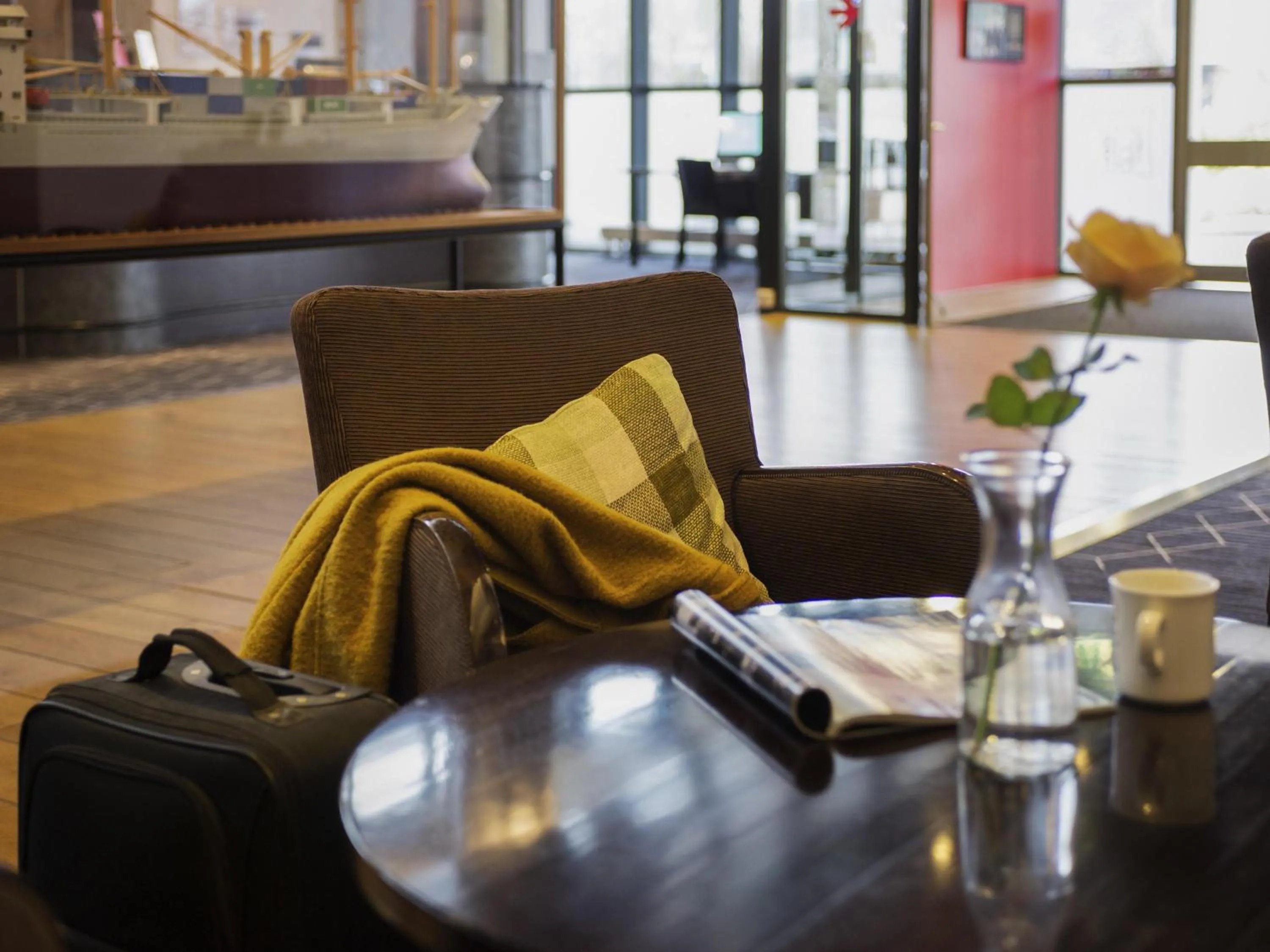 Bedroom in ibis Rotterdam Vlaardingen