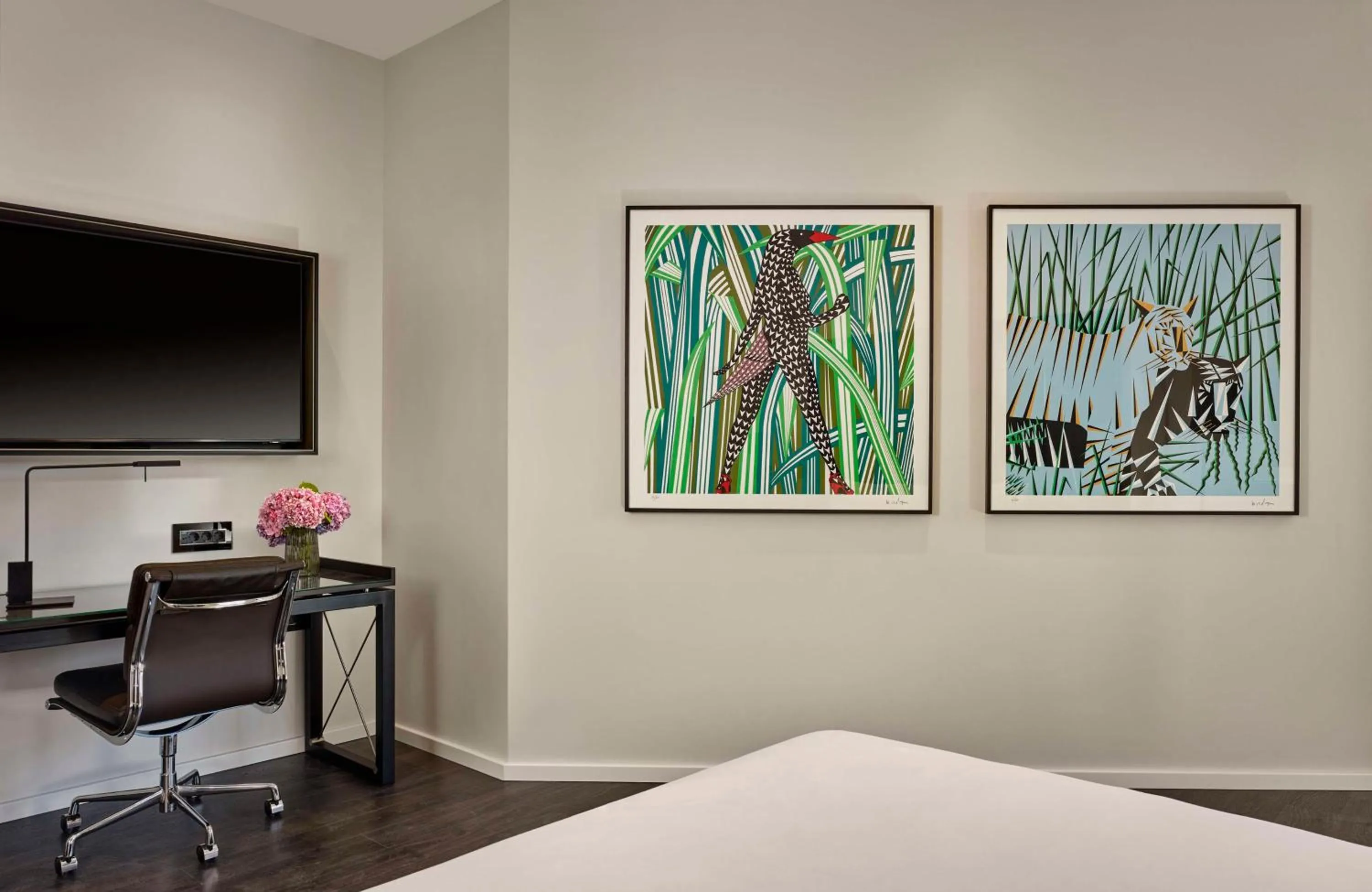 Bedroom in art'otel Zagreb, Powered by Radisson Hotels