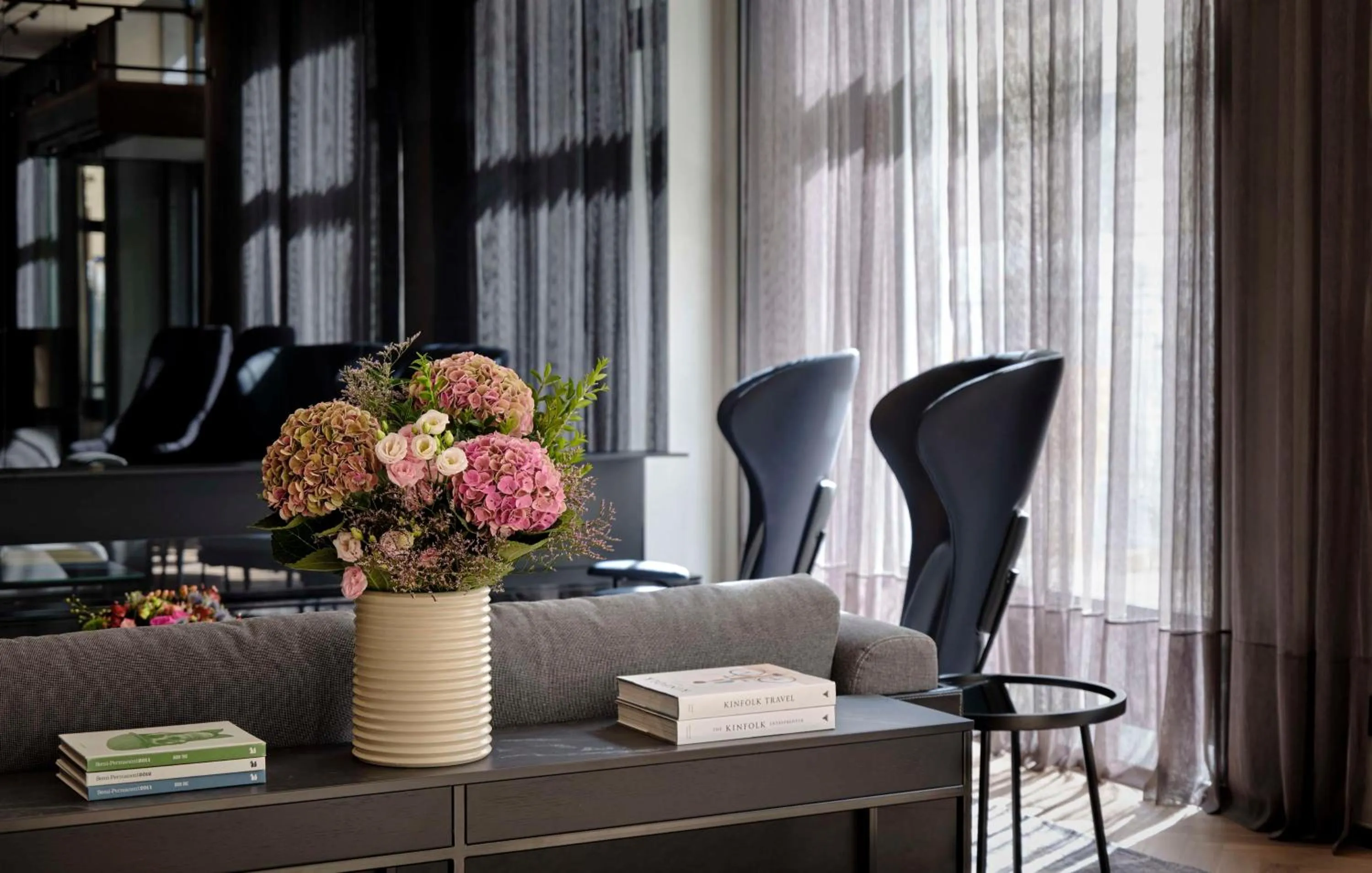 Lobby or reception in art'otel Zagreb, Powered by Radisson Hotels