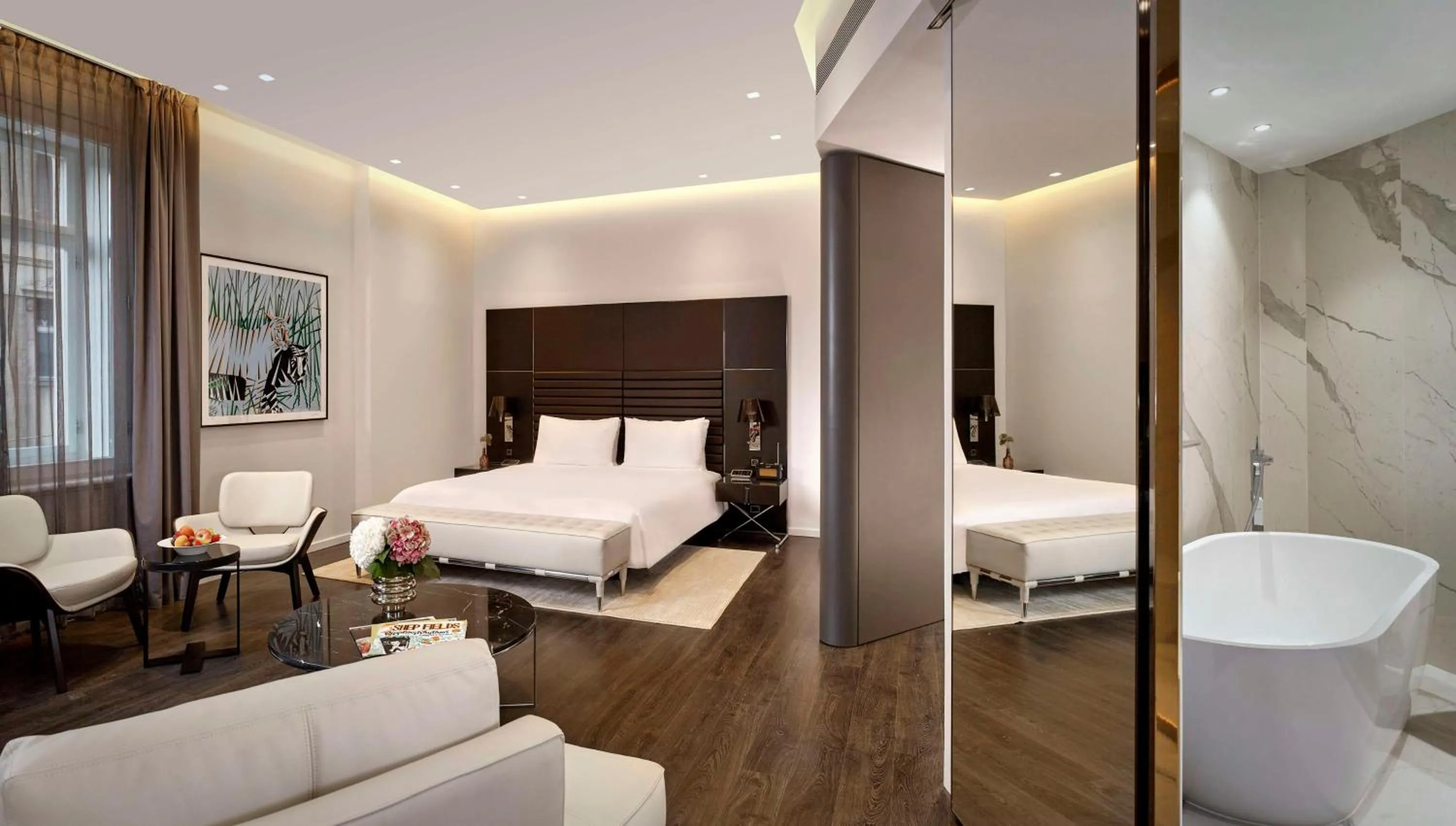 Photo of the whole room, Bed in art'otel Zagreb, Powered by Radisson Hotels