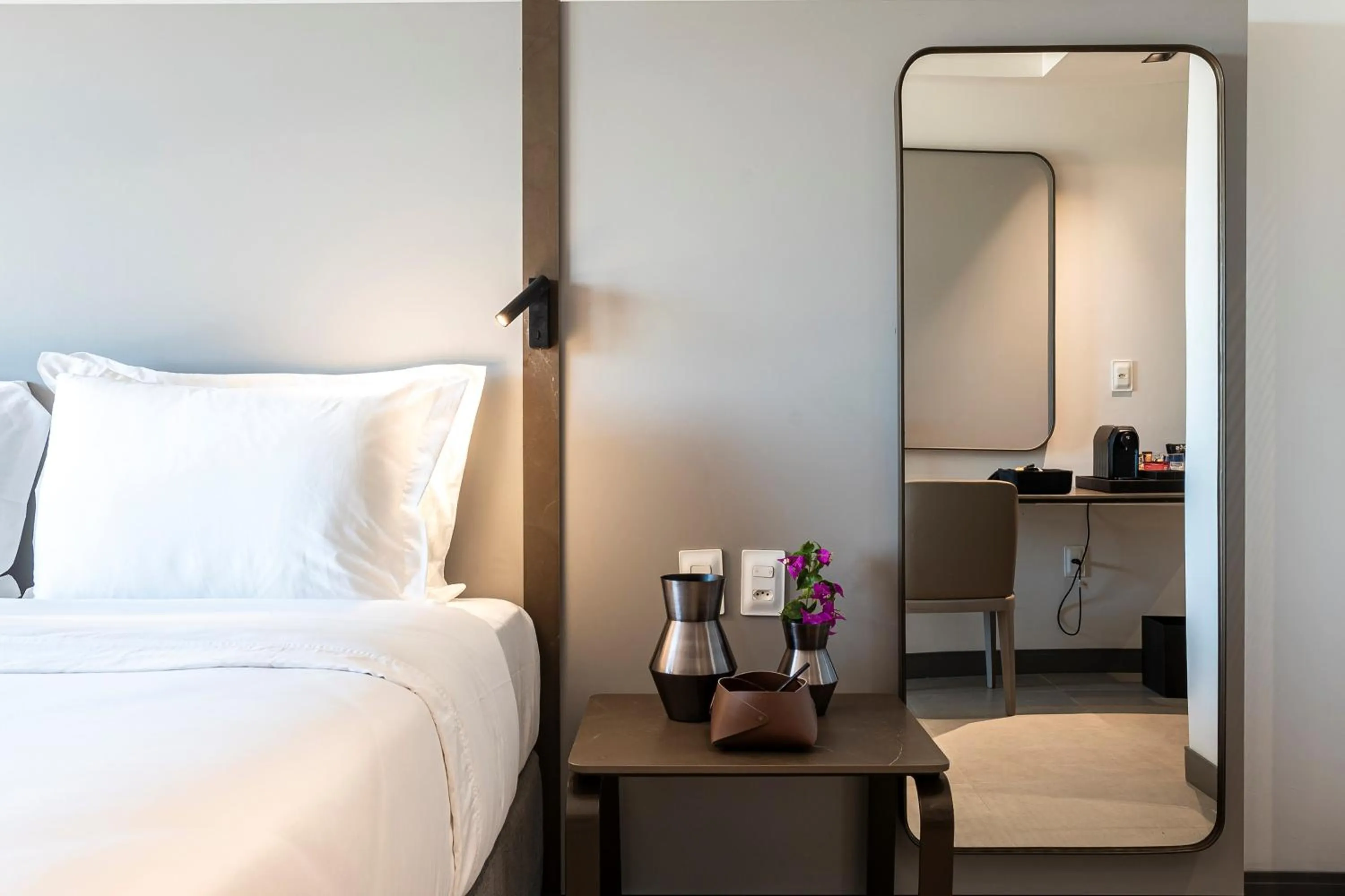 Bedroom, Bed in HCM - Hotel Corais de Manaira