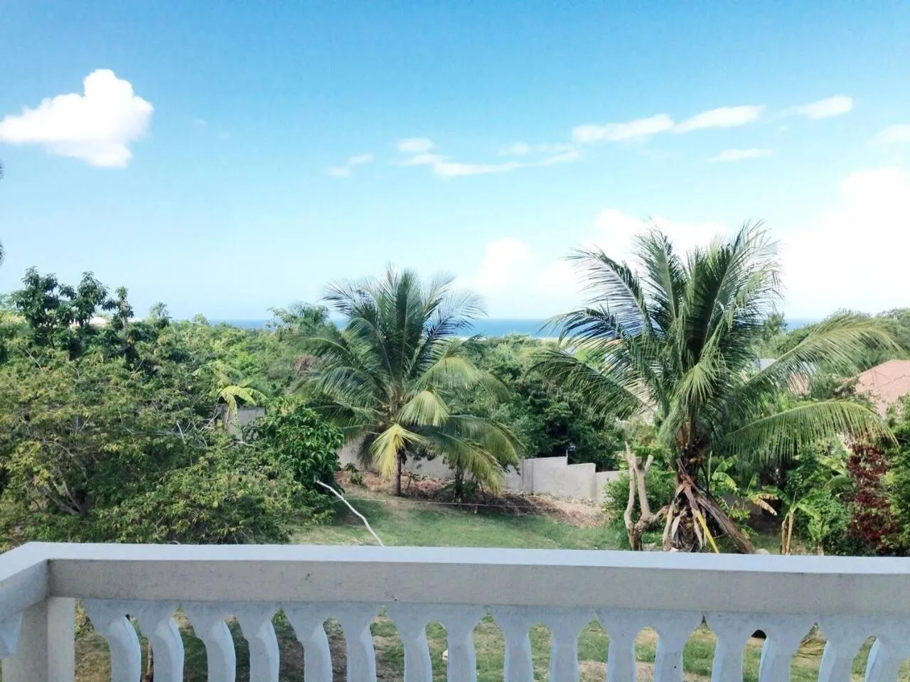 Balcony/Terrace in Lovely 1-Bed in Montego Bay-Rose View Apartment