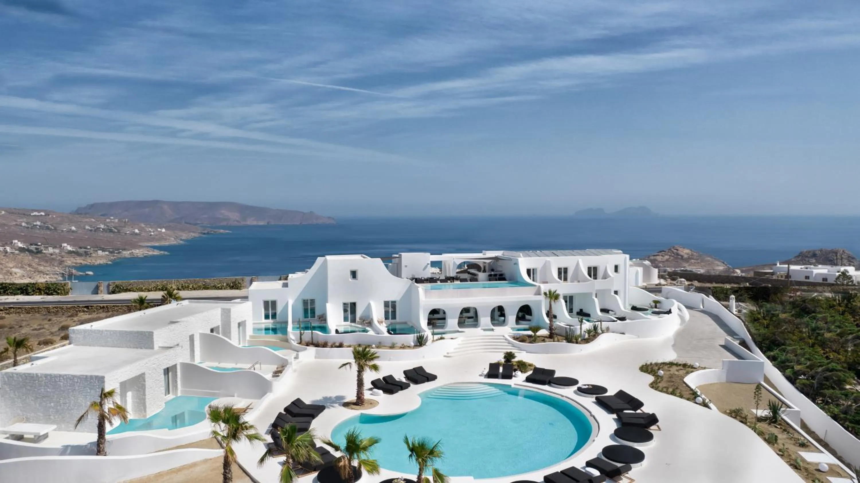 Property building in Million Stars Mykonos