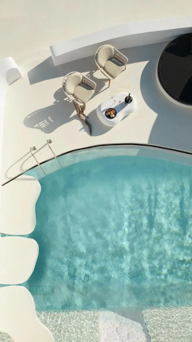 Swimming pool in Million Stars Mykonos