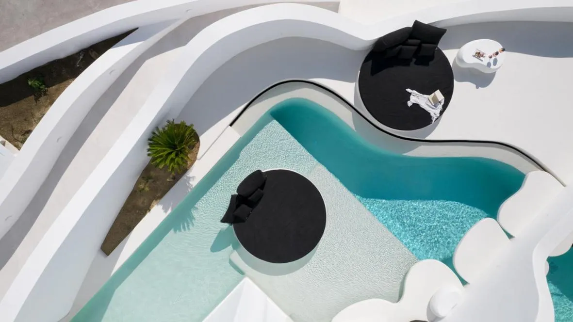 Pool view in Million Stars Mykonos