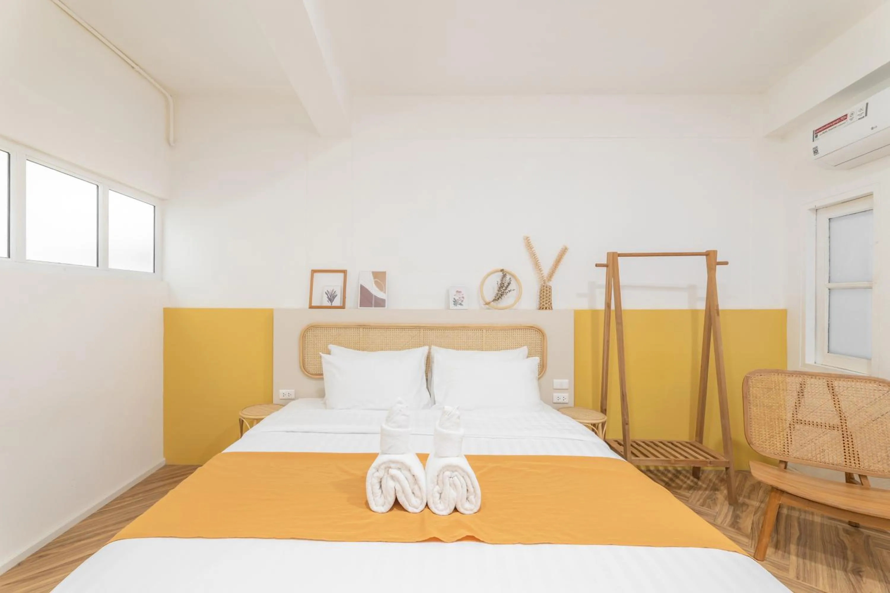 Bed in Craft studio apartment by Beginning with,3BR​ in heart of Nimman