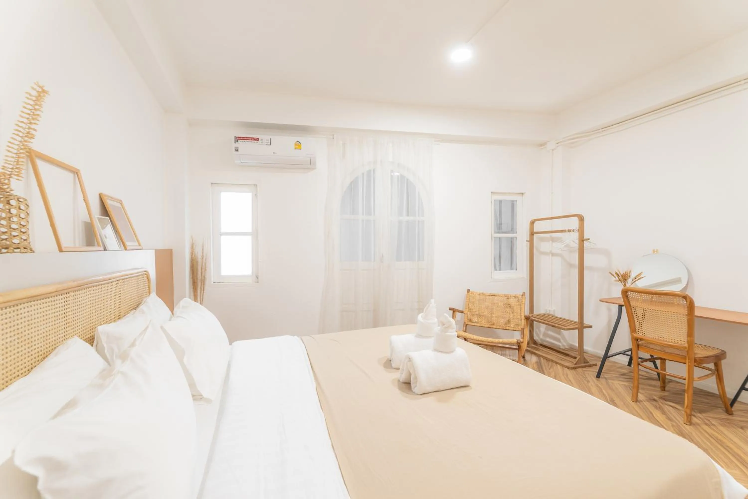 Bed in Craft studio apartment by Beginning with,3BR​ in heart of Nimman