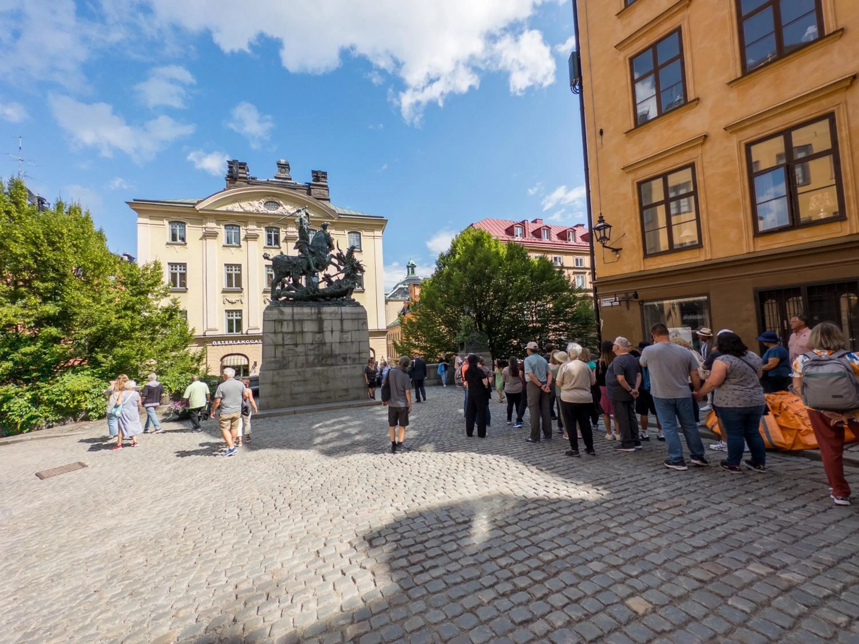 City view in ApartDirect Gamla Stan III