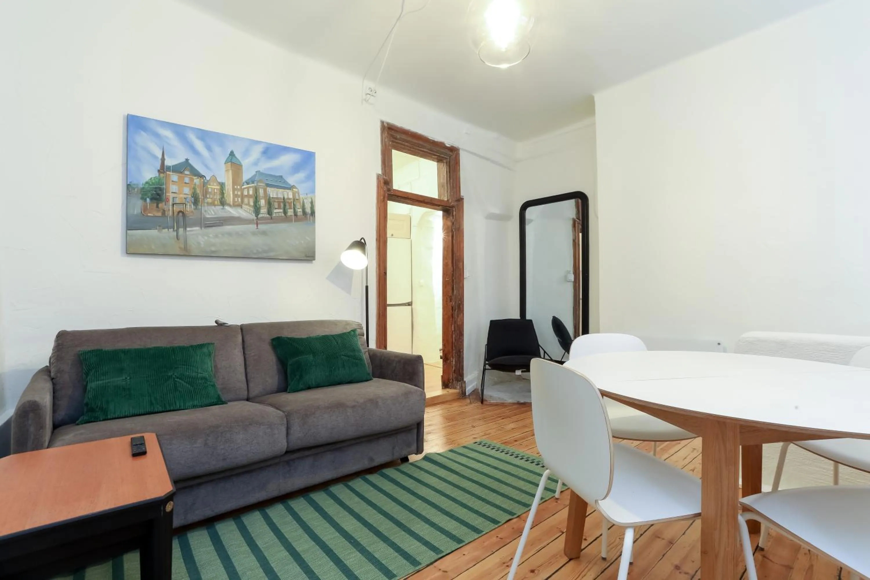 Living room in ApartDirect Gamla Stan III