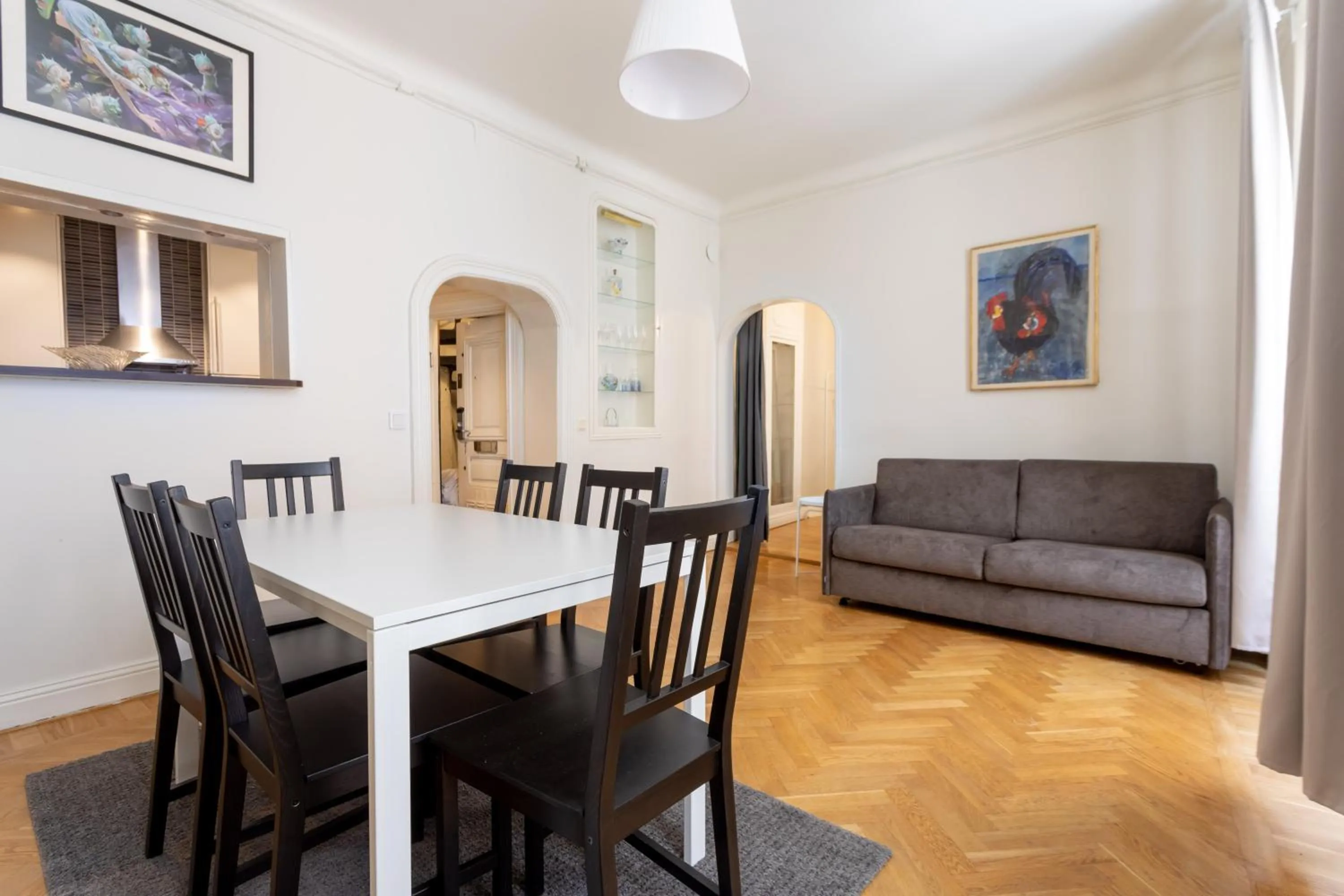 Living room in ApartDirect Gamla Stan III