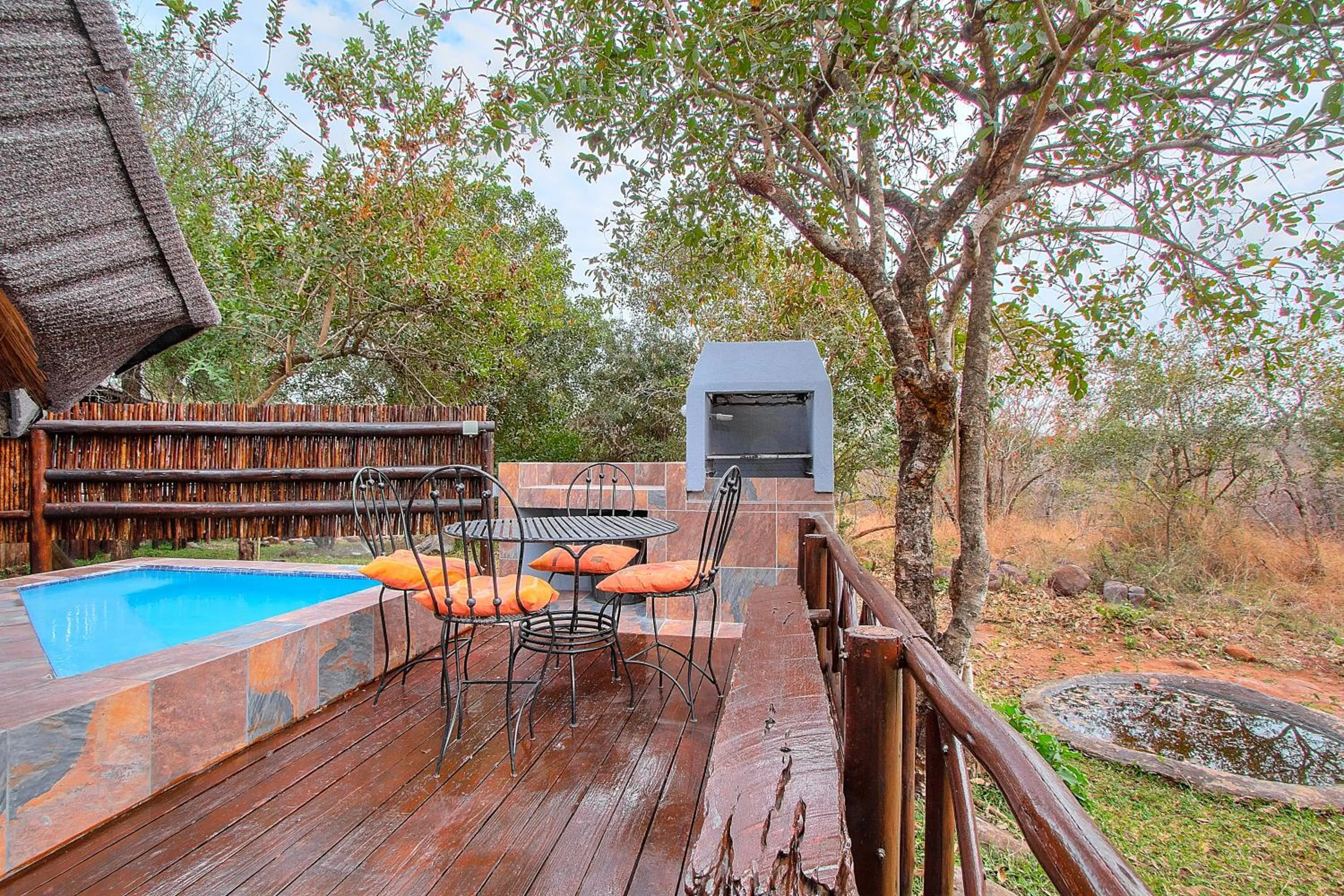 Patio in Royal Marlothi Kruger Safari Lodge and Spa
