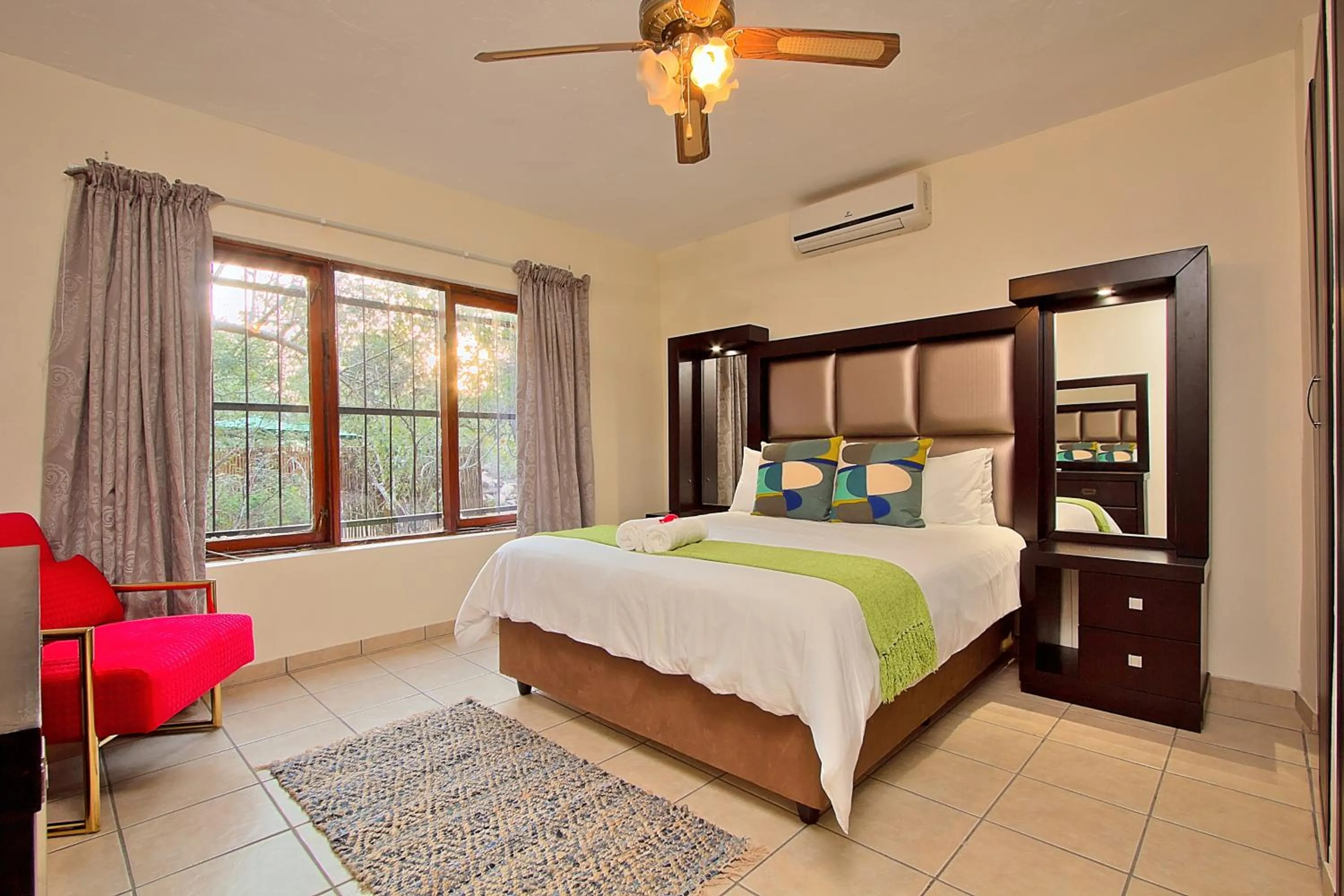 Bedroom, Bed in Royal Marlothi Kruger Safari Lodge and Spa