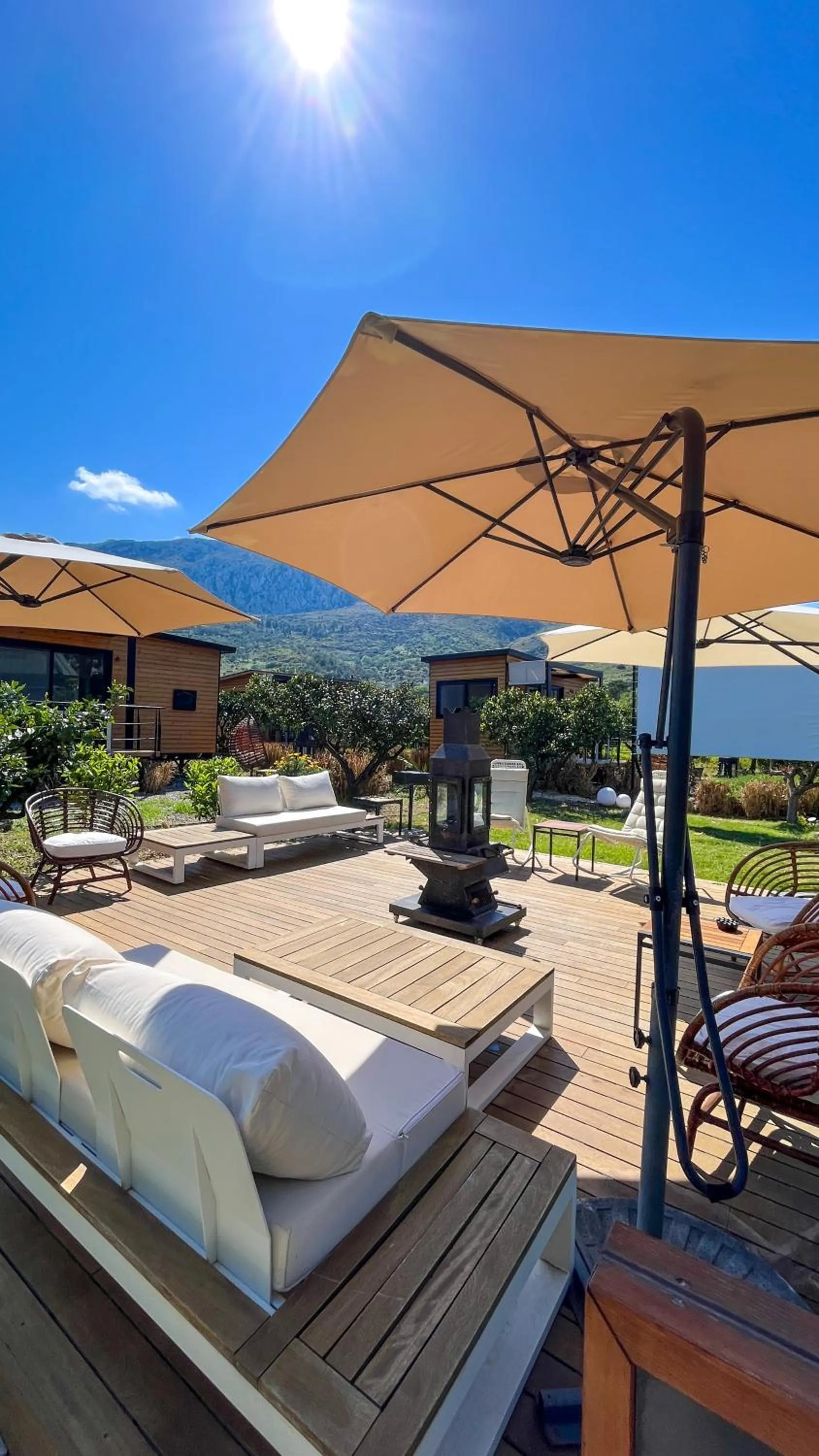 Garden in Tiny town kuyucak