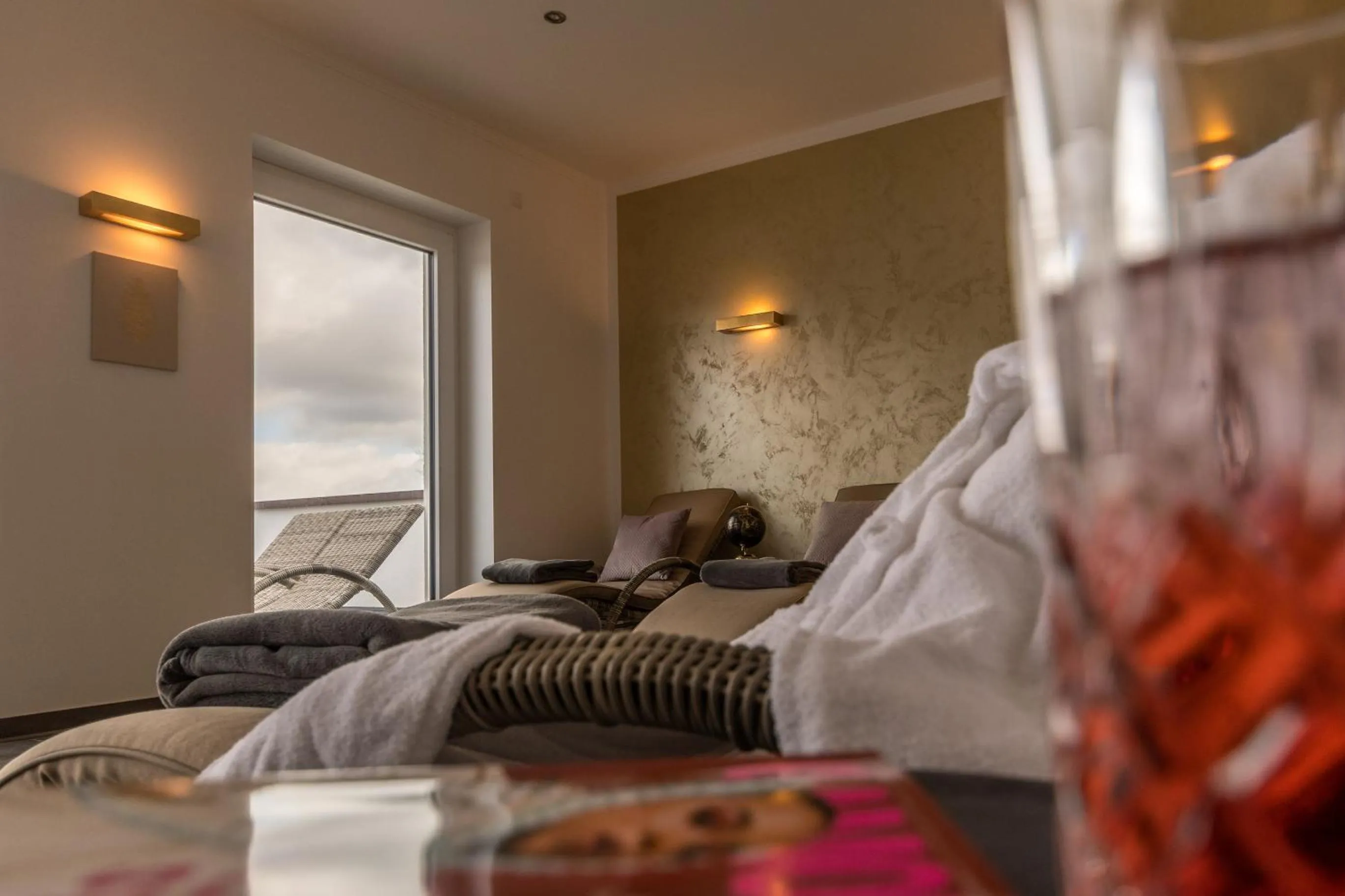 Sauna in Waldhotel zum Bergsee Damme