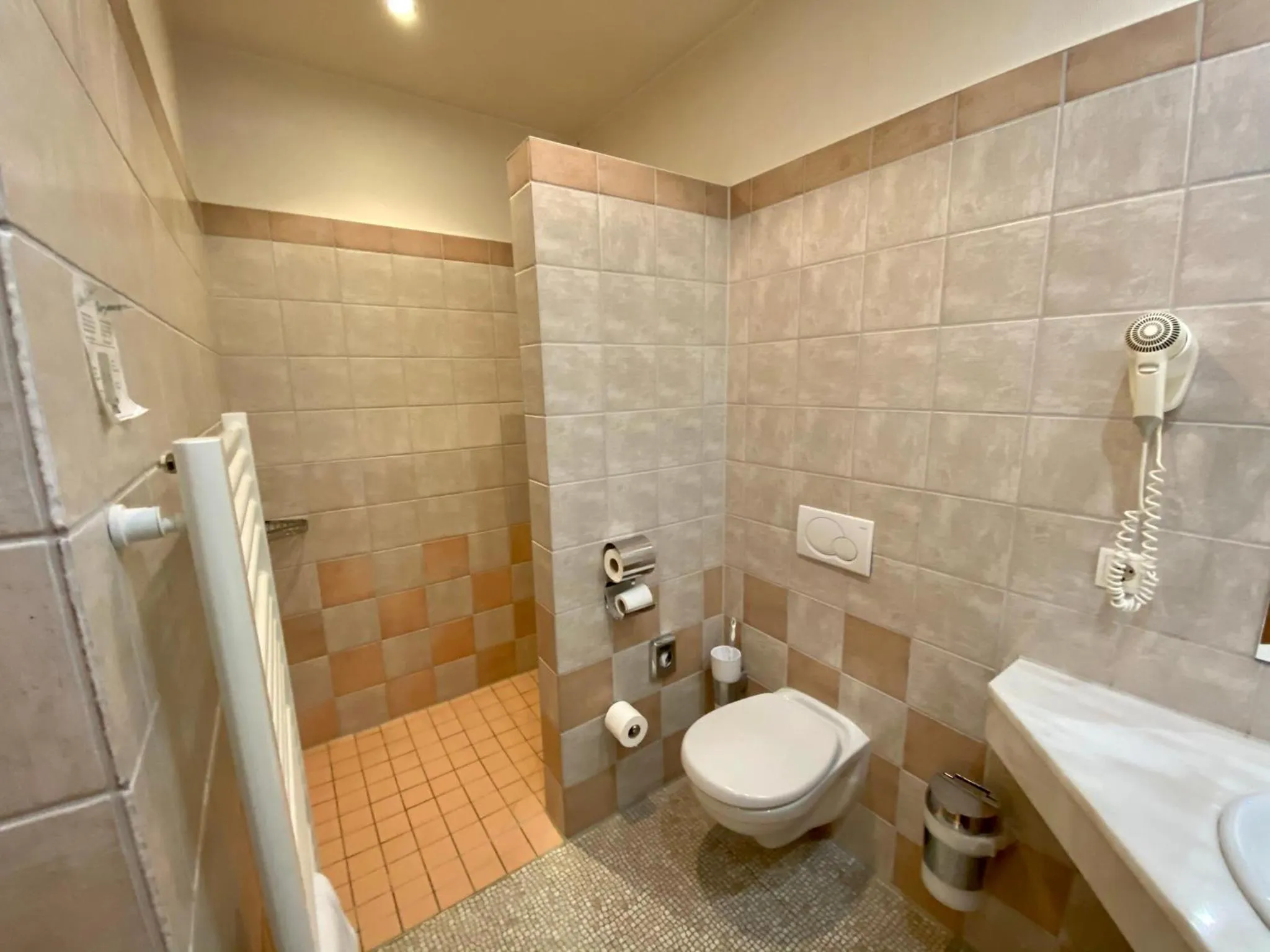 Bathroom in Waldhotel zum Bergsee Damme