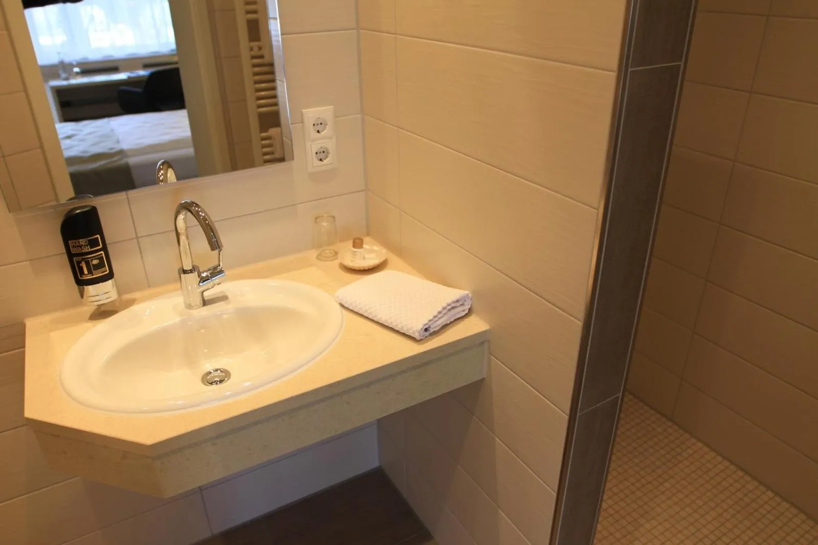 Bathroom in Waldhotel zum Bergsee Damme