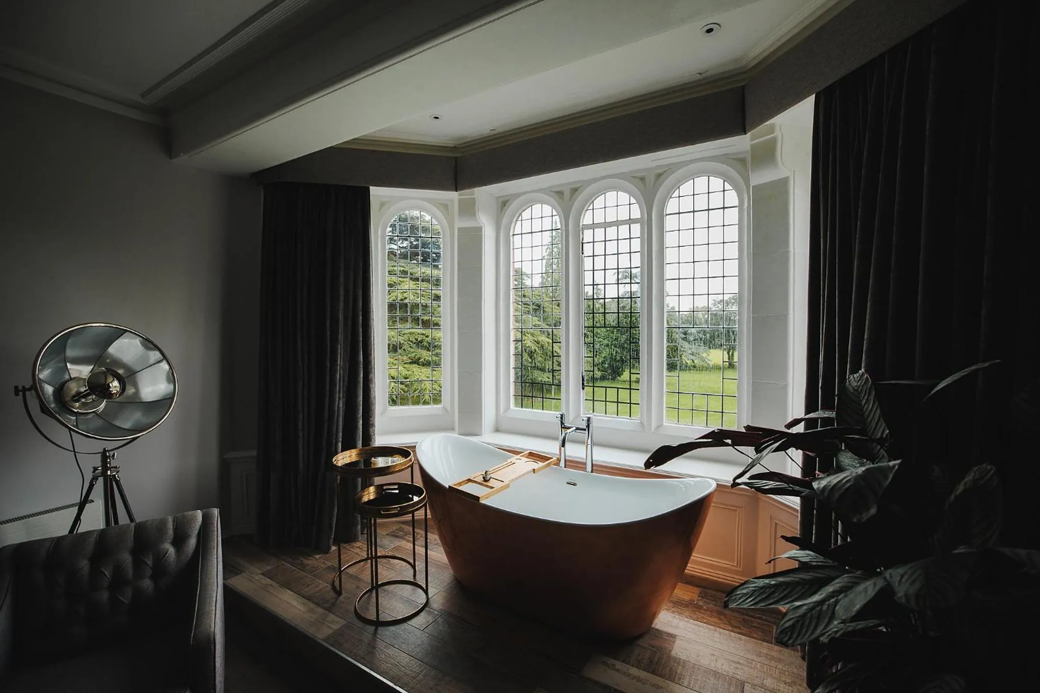 Bedroom in Caer Rhun Hall Hotel