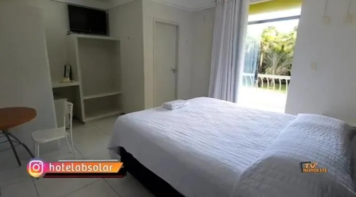 Bed in Hotel Absolar