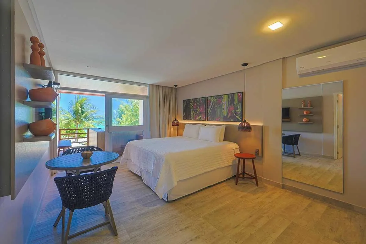 Bed in Pousada Marceneiro