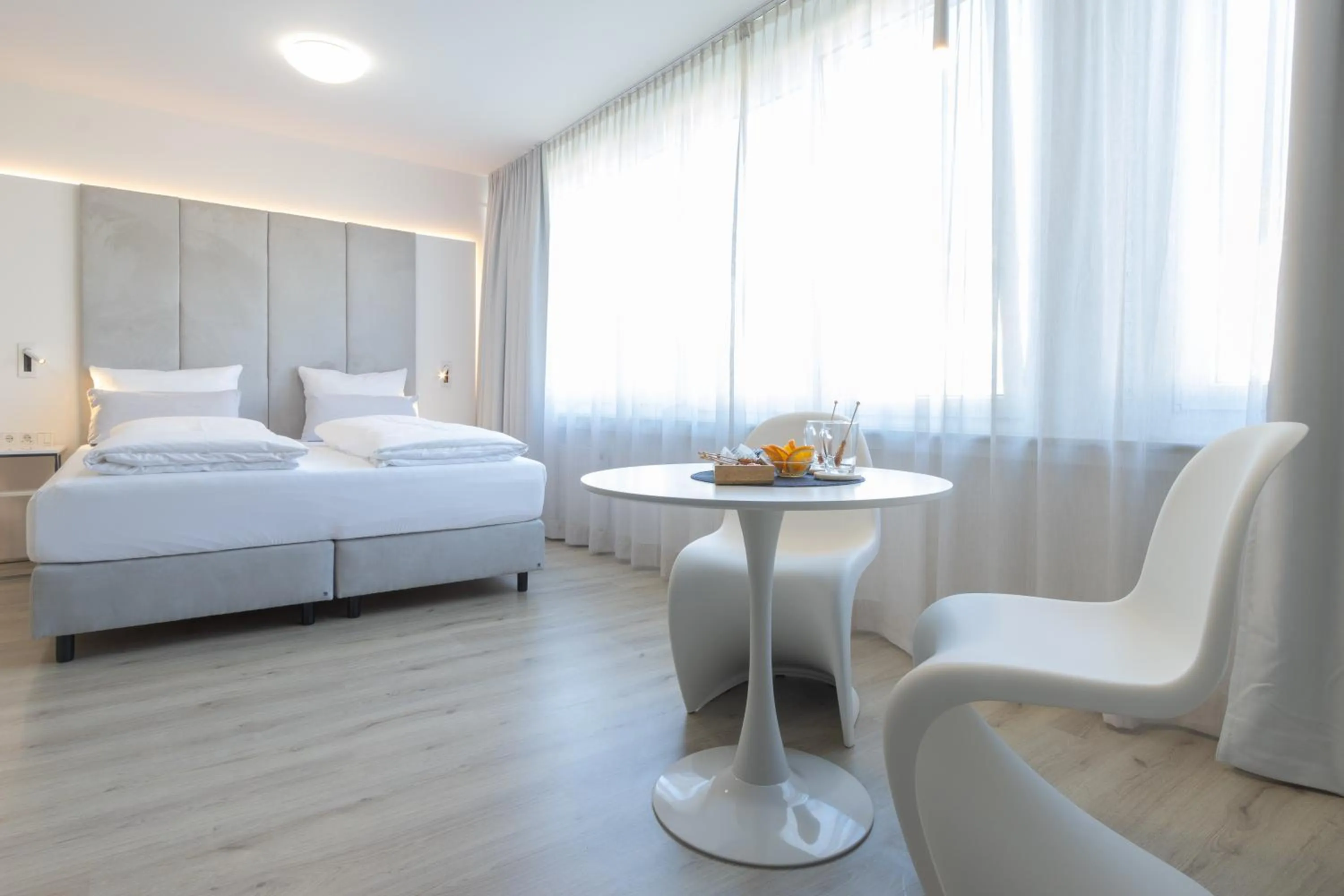 Bed in zzzpace Smart-Hotel Bielefeld Zentrum