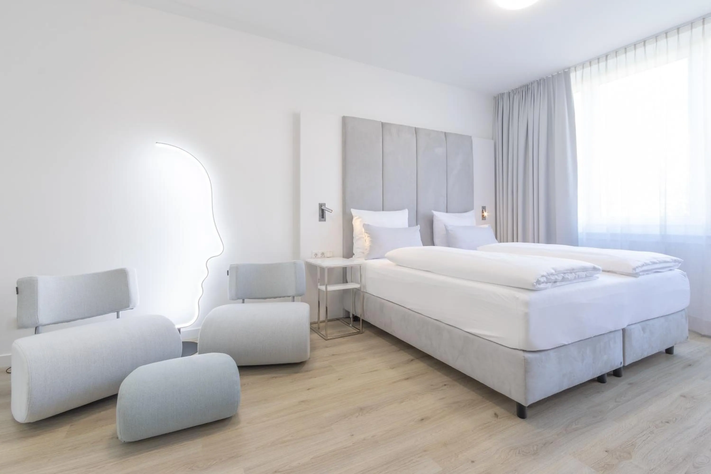 Bed in zzzpace Smart-Hotel Bielefeld Zentrum