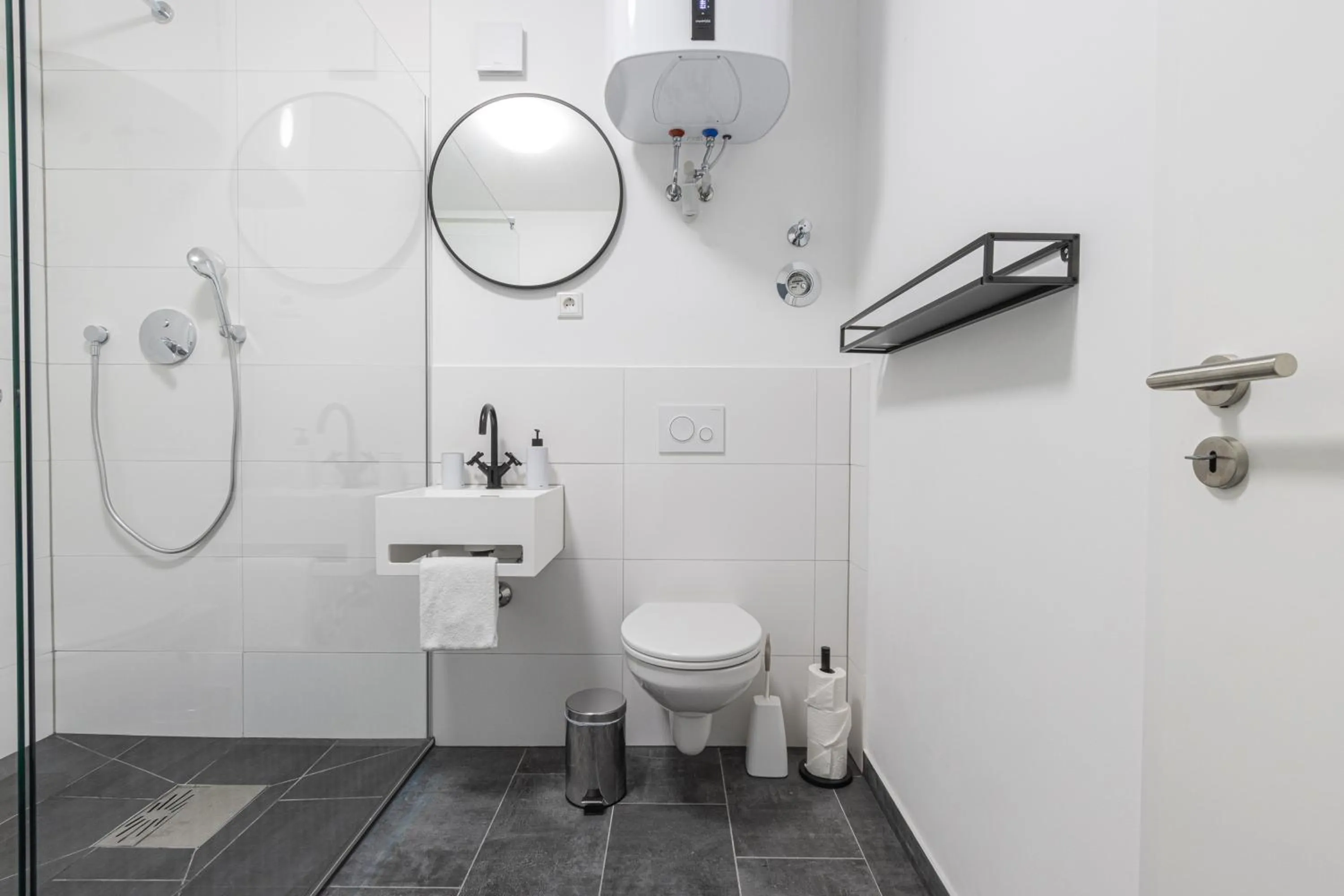 Toilet in zzzpace Smart-Hotel Bielefeld Zentrum