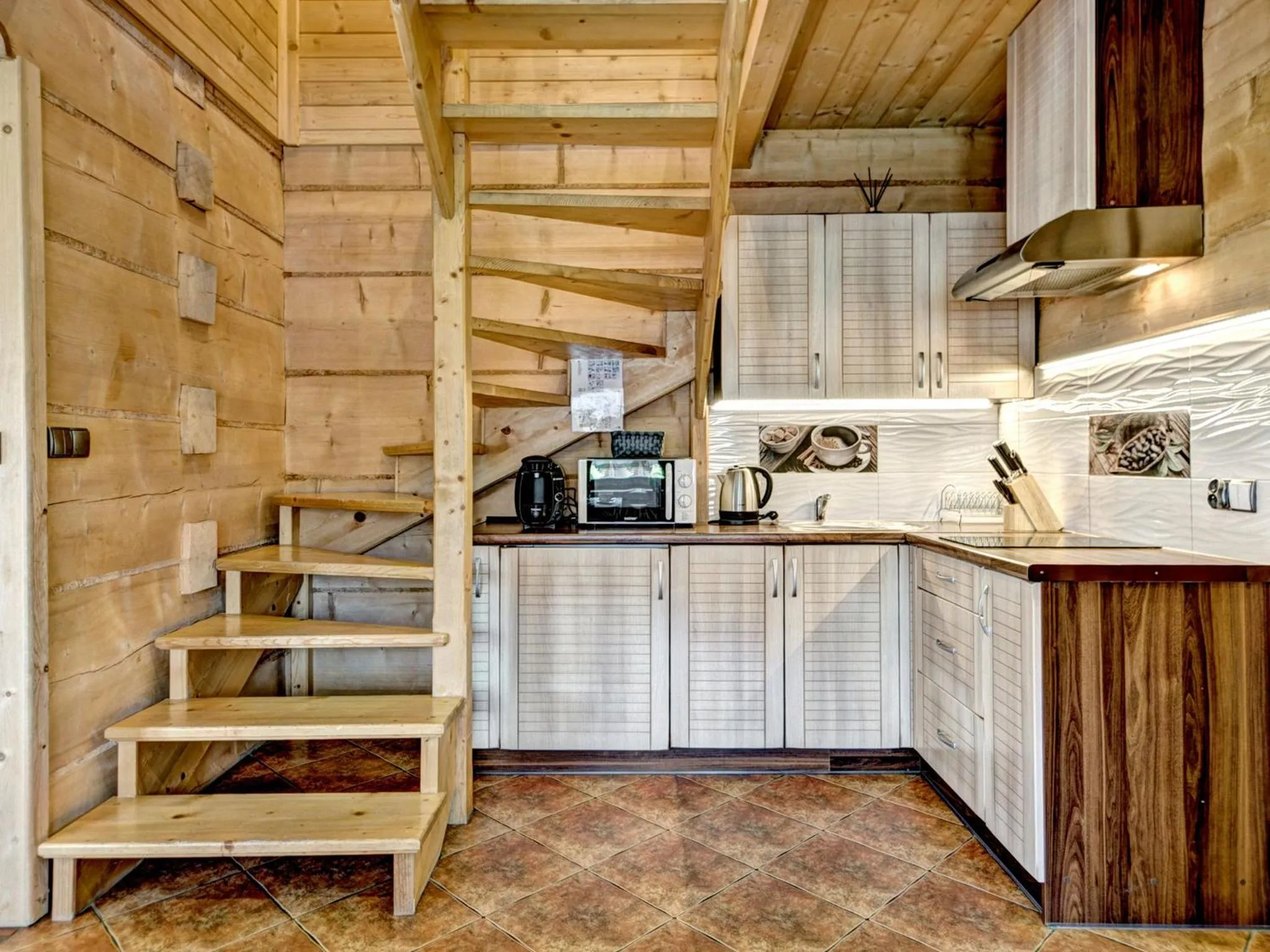 Kitchen or kitchenette in Osada Harenda