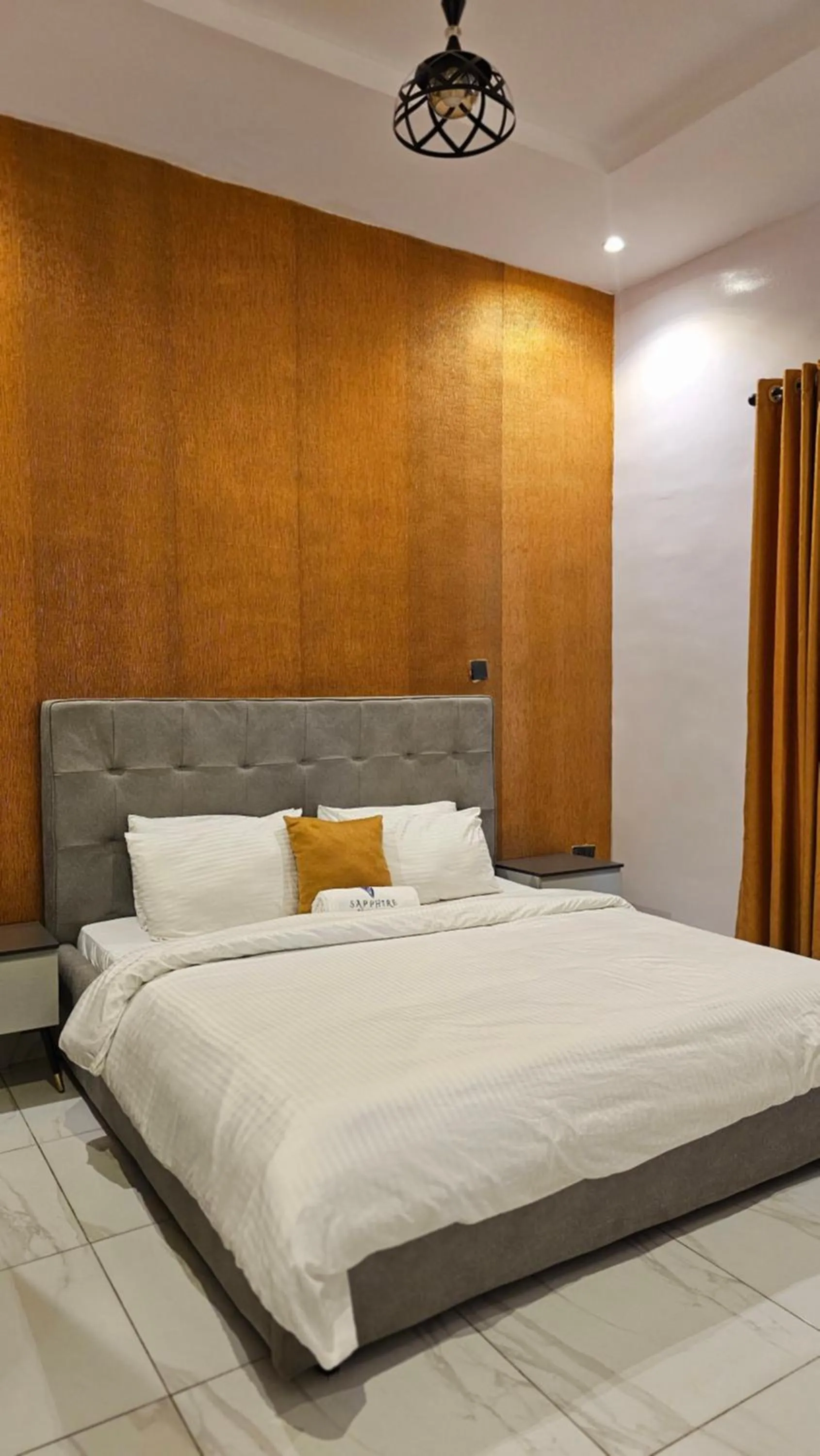 Bedroom, Bed in Sapphire Residences by Crystal