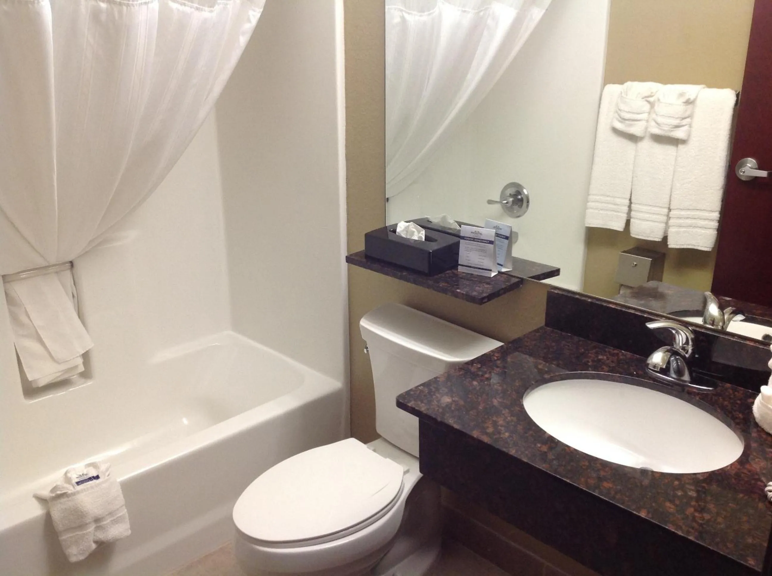 Bathroom in Microtel Inn & Suites Gonzales TX