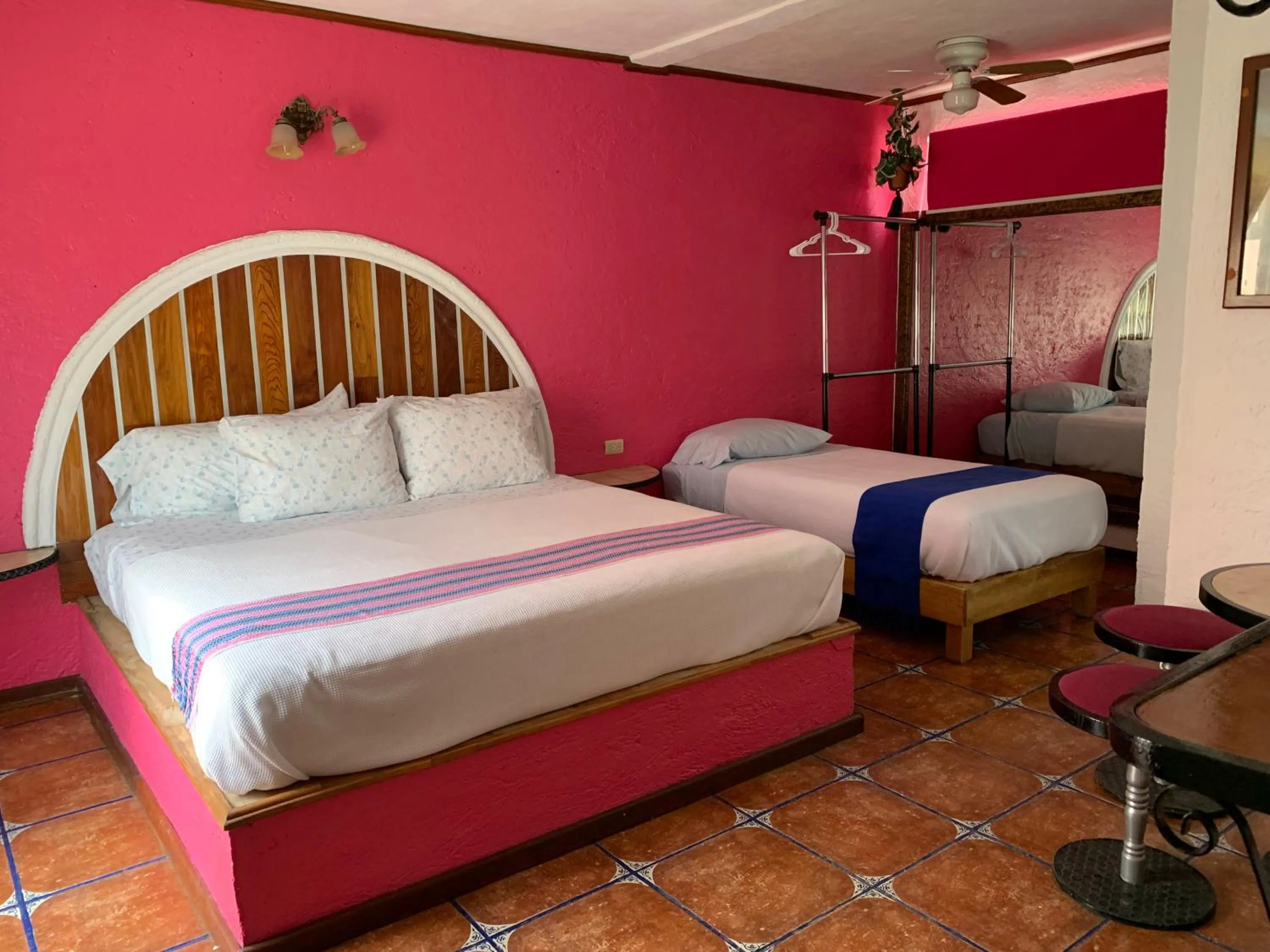 Bedroom, Bed in Mesón Yollotl