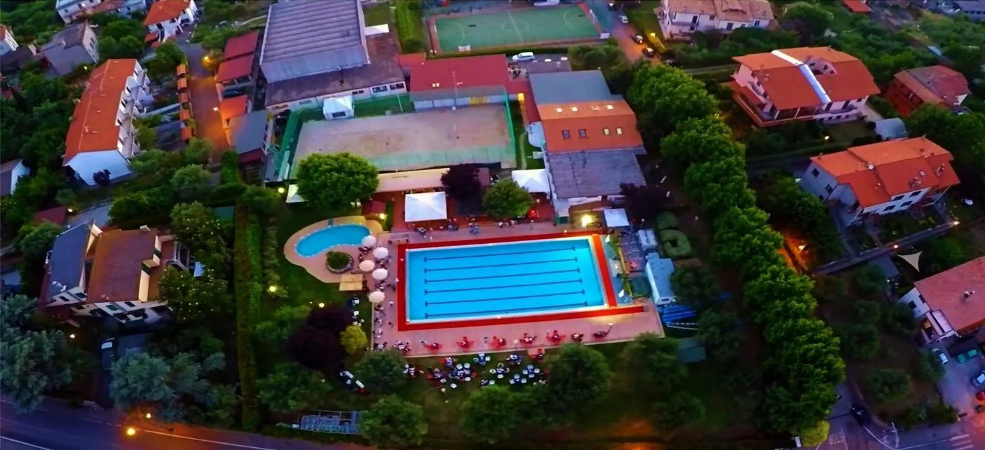 Bird's eye view in B&B Il Moai