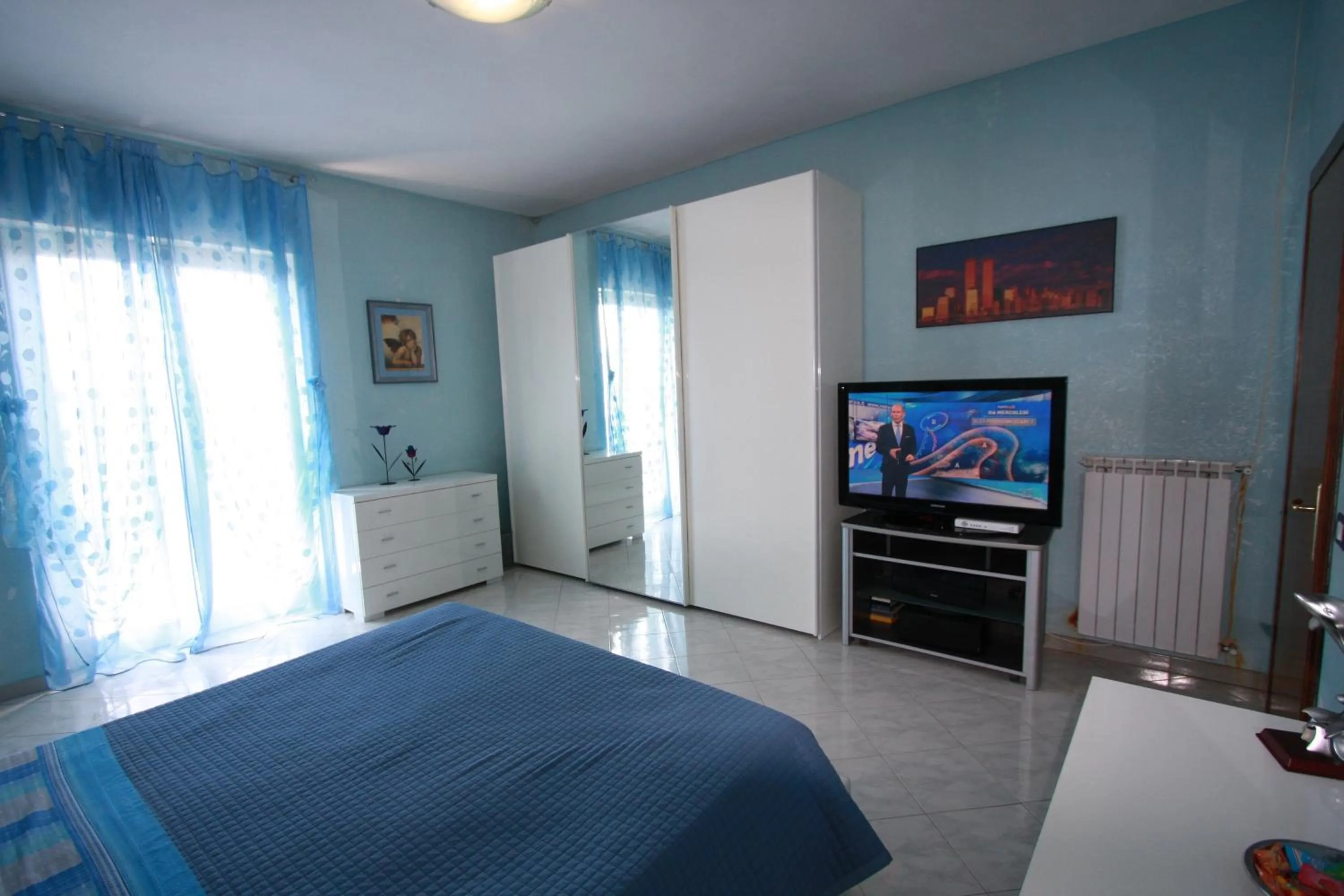 Bedroom, Bed in B&B Il Moai