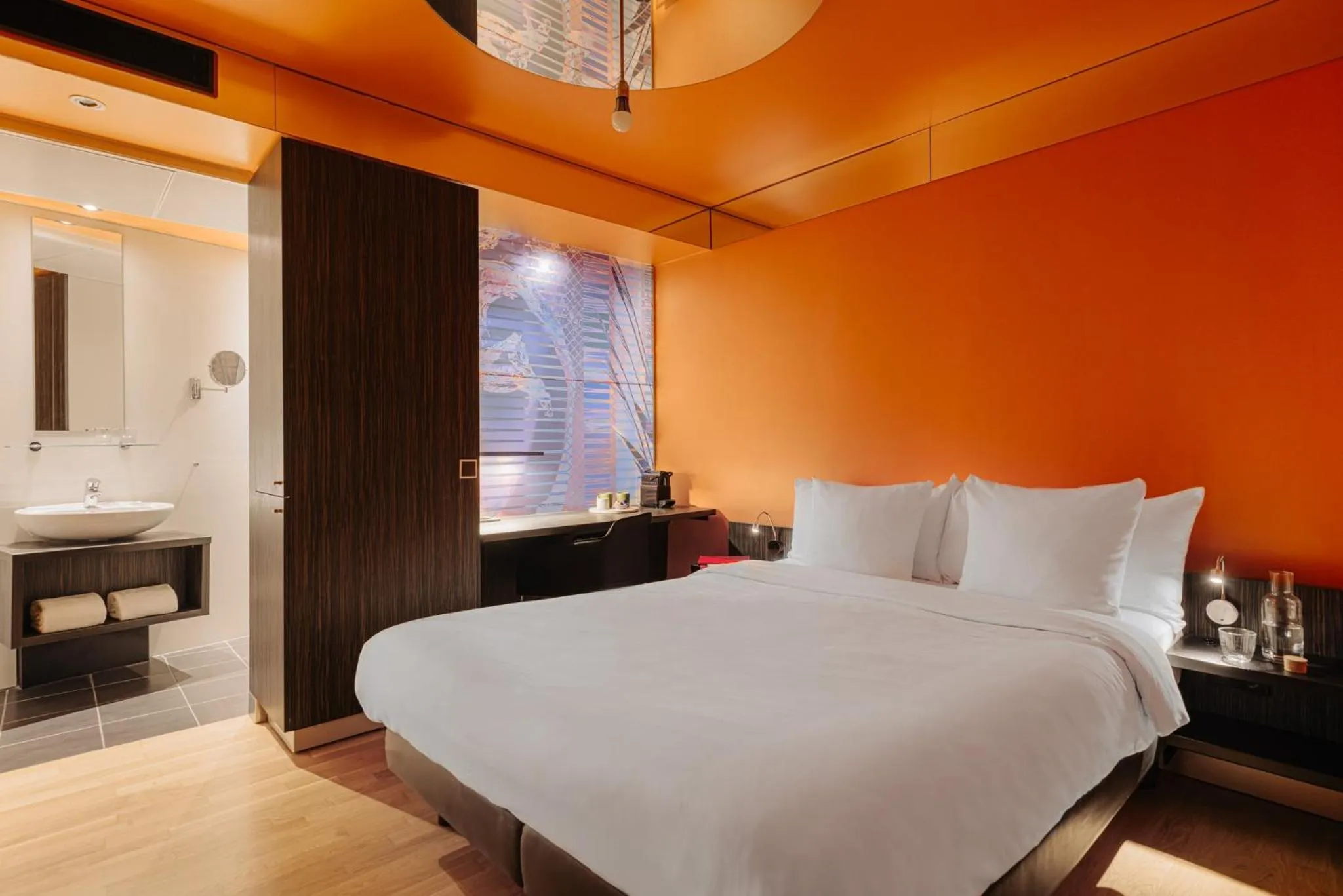 Photo of the whole room, Bed in Leonardo Boutique Hotel Maastricht City Center