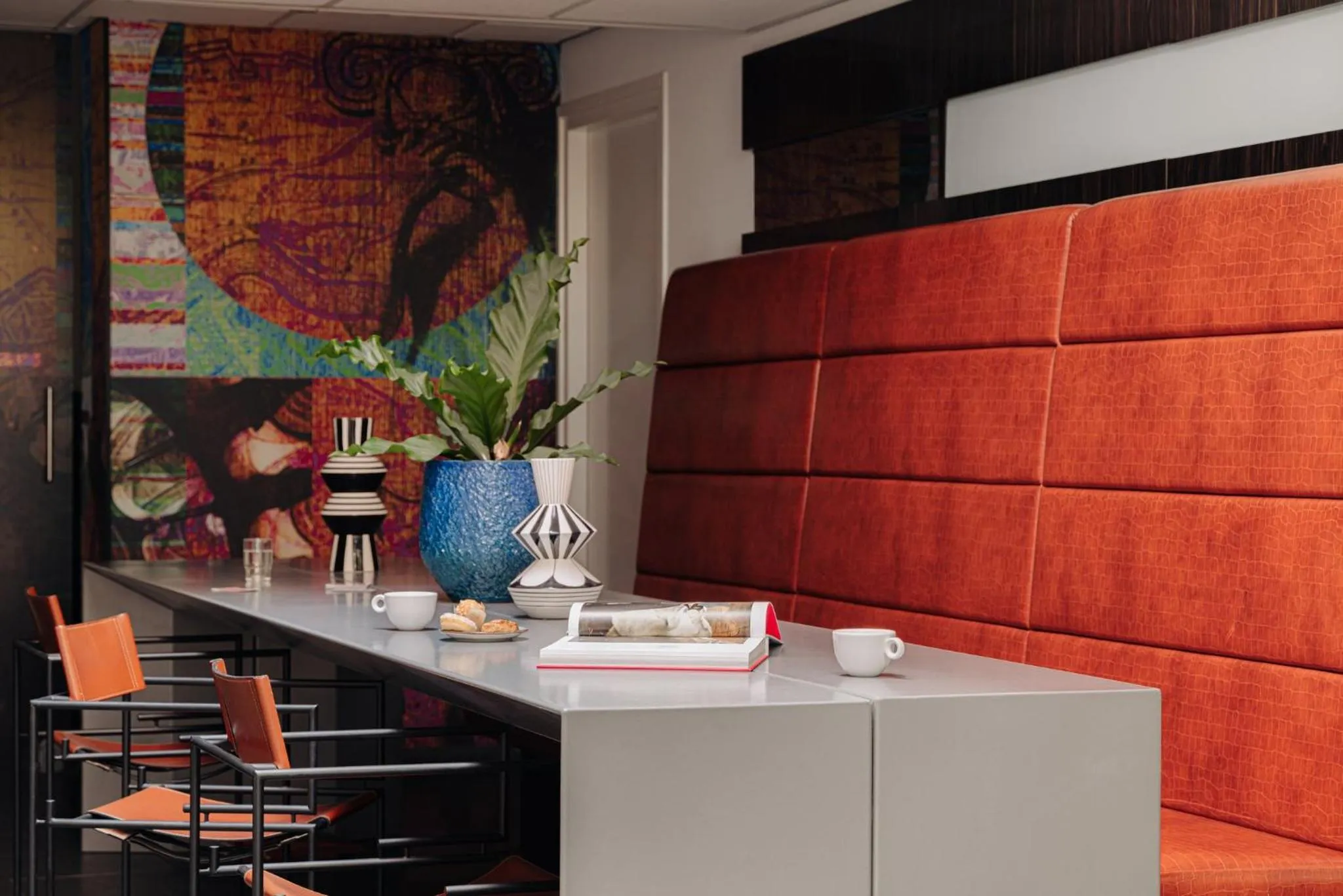 Lobby or reception in Leonardo Boutique Hotel Maastricht City Center