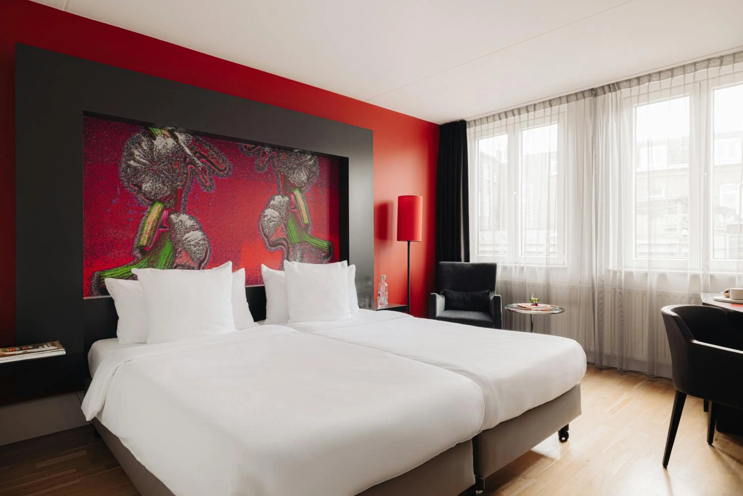 Photo of the whole room, Bed in Leonardo Boutique Hotel Maastricht City Center