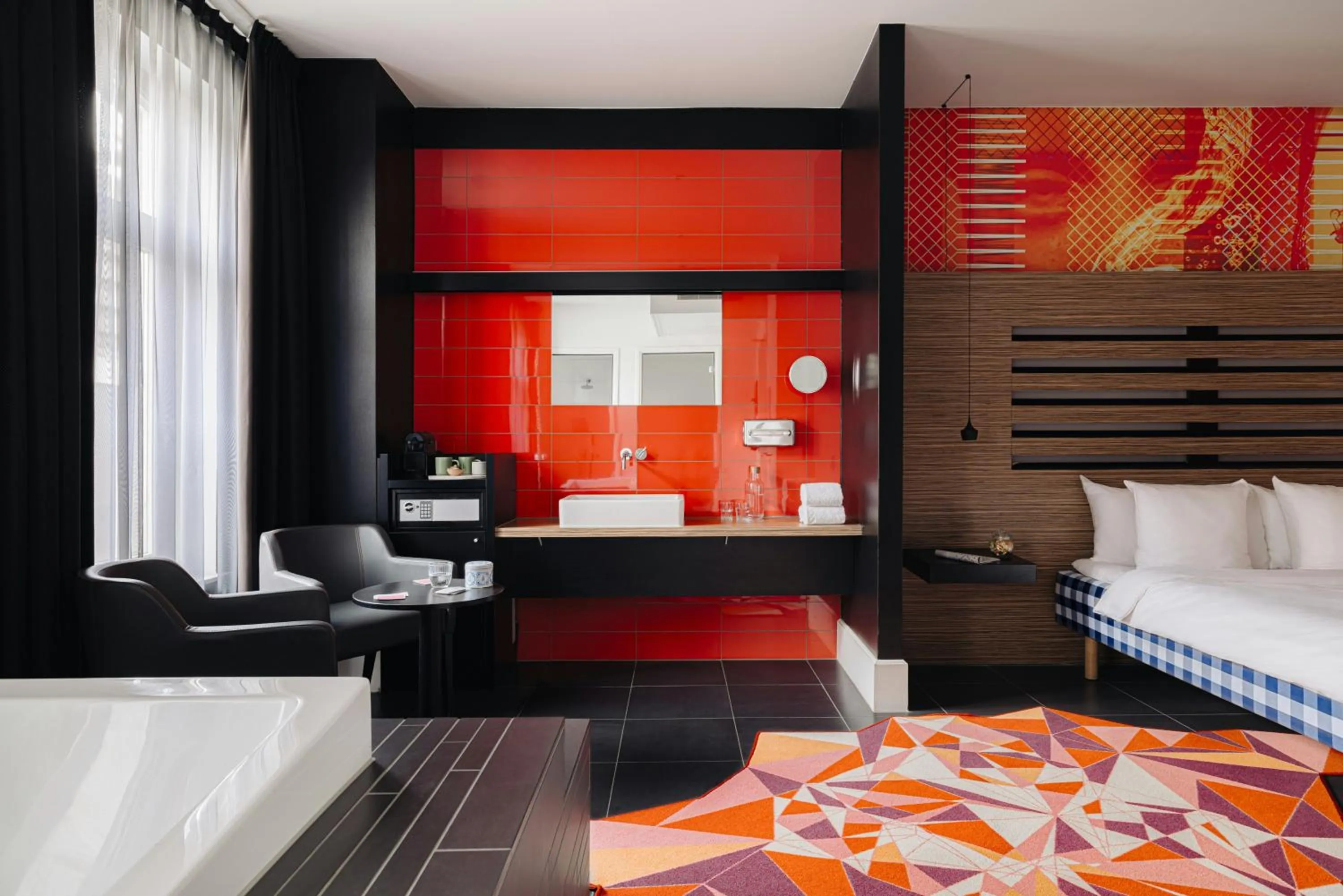 Photo of the whole room, Bed in Leonardo Boutique Hotel Maastricht City Center