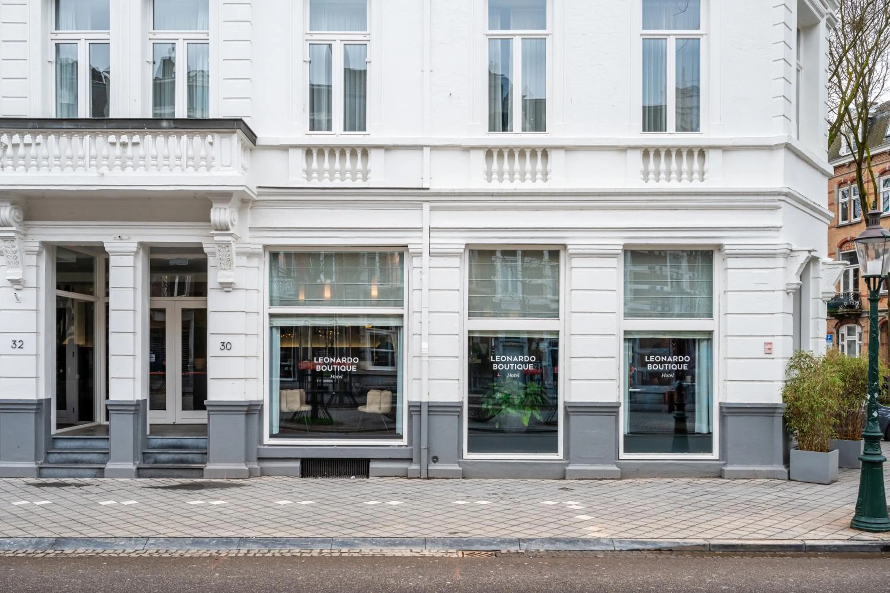 Property building in Leonardo Boutique Hotel Maastricht City Center