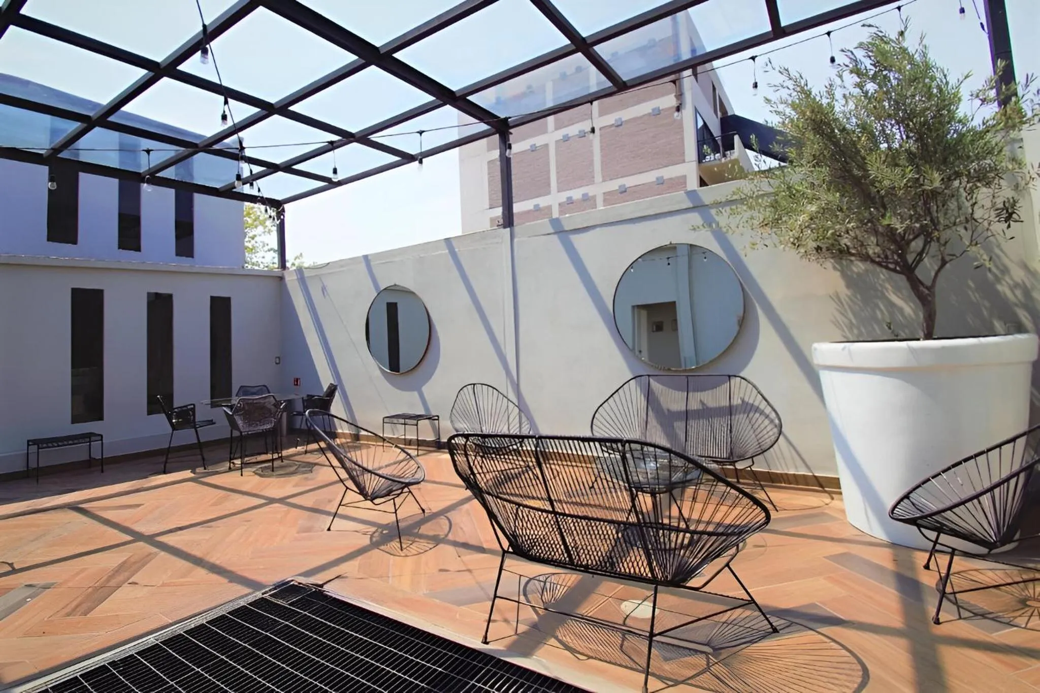 Balcony/Terrace in Suites Alcazar