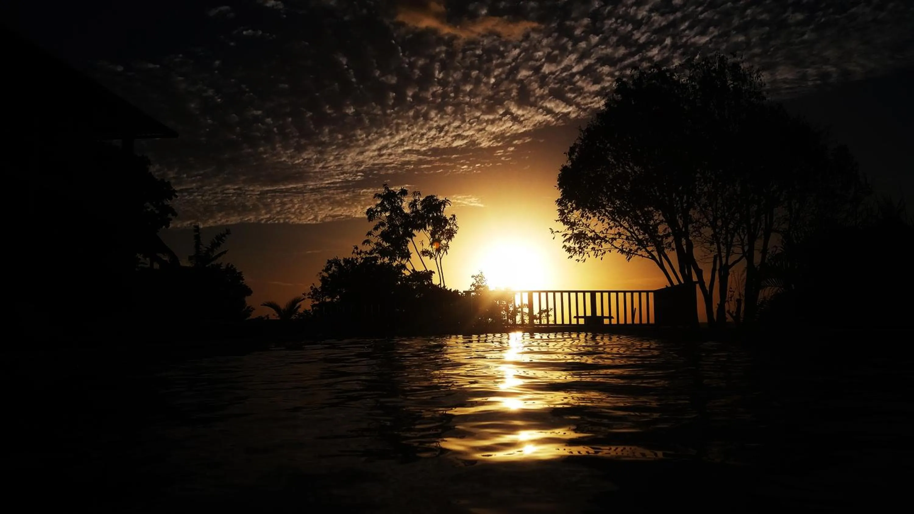 Pool view in Punta Duarte Garden Inn